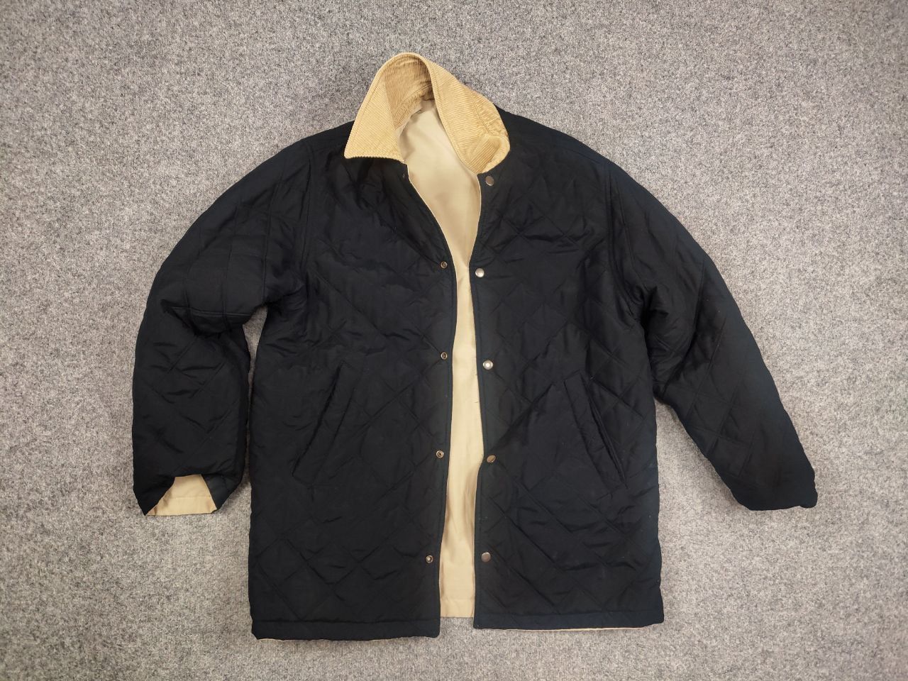 Longchamp Longchamp Paris Vintage 90's Reversible Quilted Jacket Size US M / EU 48-50 / 2 - 10 Thumbnail