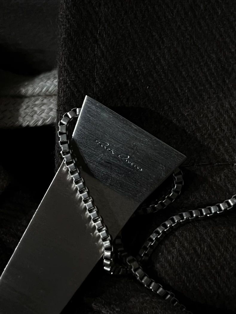 Rick Owens rick owens 23 FW brass crystal necklace Size ONE SIZE - 4 Thumbnail