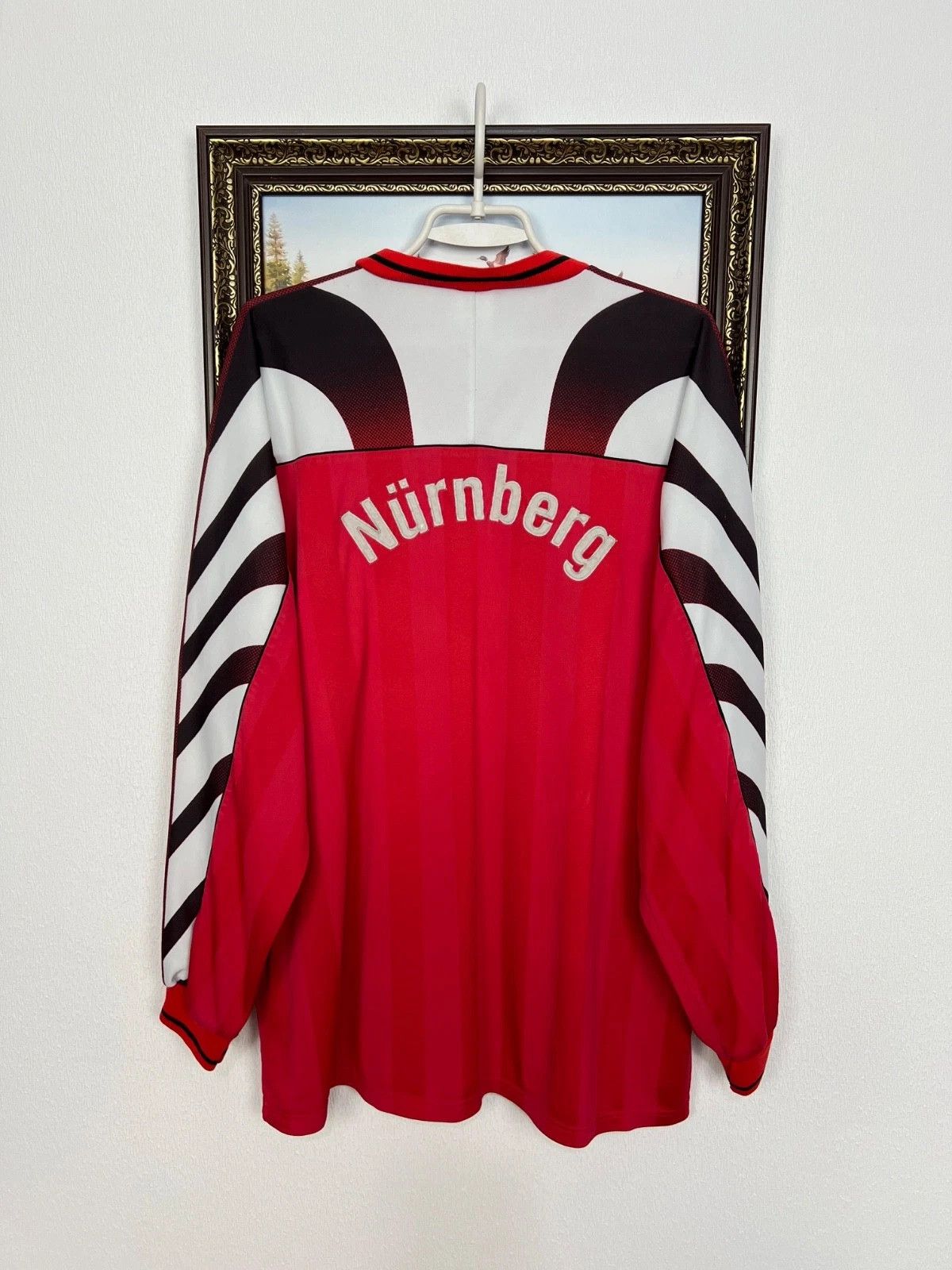 Puma Nurnberg football shirt 1995 Soccer Long Sleeve Jersey Size US XL / EU 56 / 4 - 7 Thumbnail