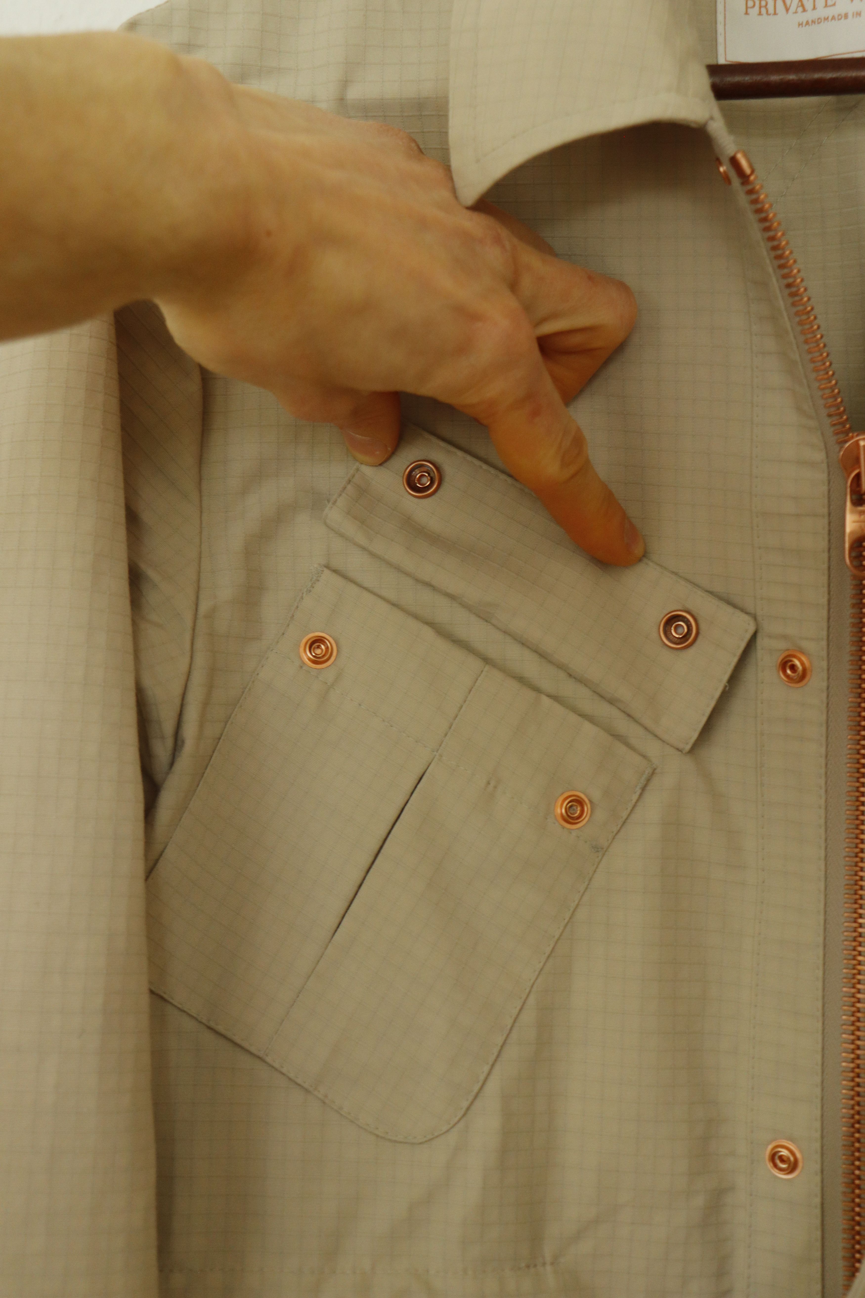 Private White V.C. Fitzrovia Ripstop Field Jacket Size US S / EU 44-46 / 1 - 6 Thumbnail