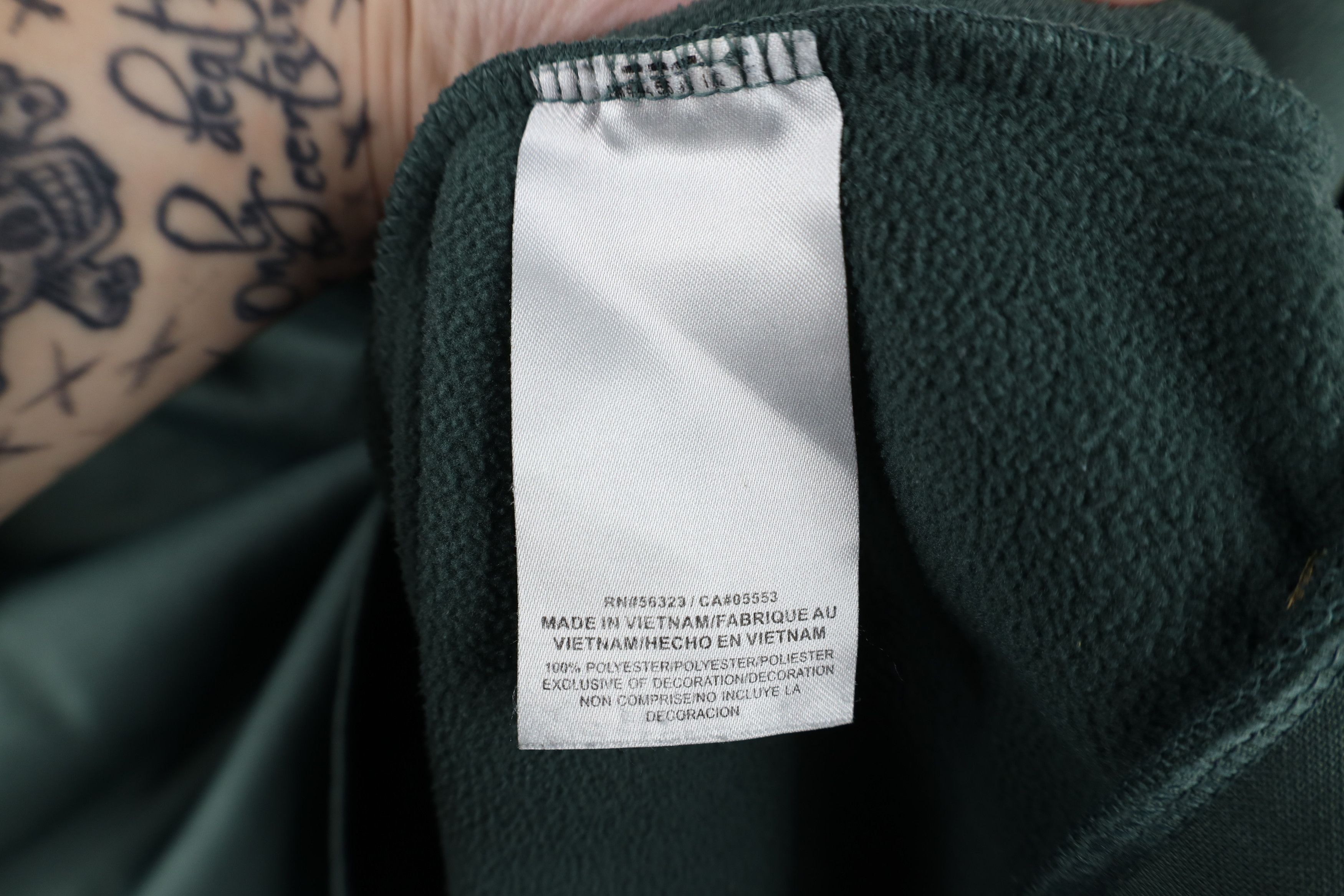 Nike Nike Scott Big Swoosh Half Zip Pullover Sweatshirt Green Size US XL / EU 56 / 4 - 9 Thumbnail