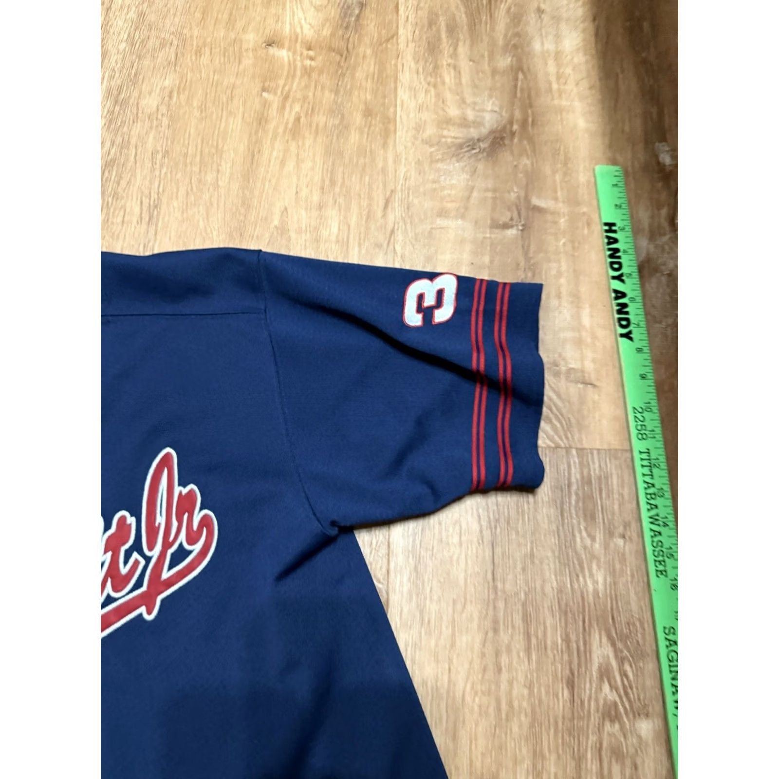 Chase Authentics VINTAGE Chase Dale Earnhardt Sr. #3 Baseball Style Embroidered Jersey Mens L Size US L / EU 52-54 / 3 - 7 Thumbnail