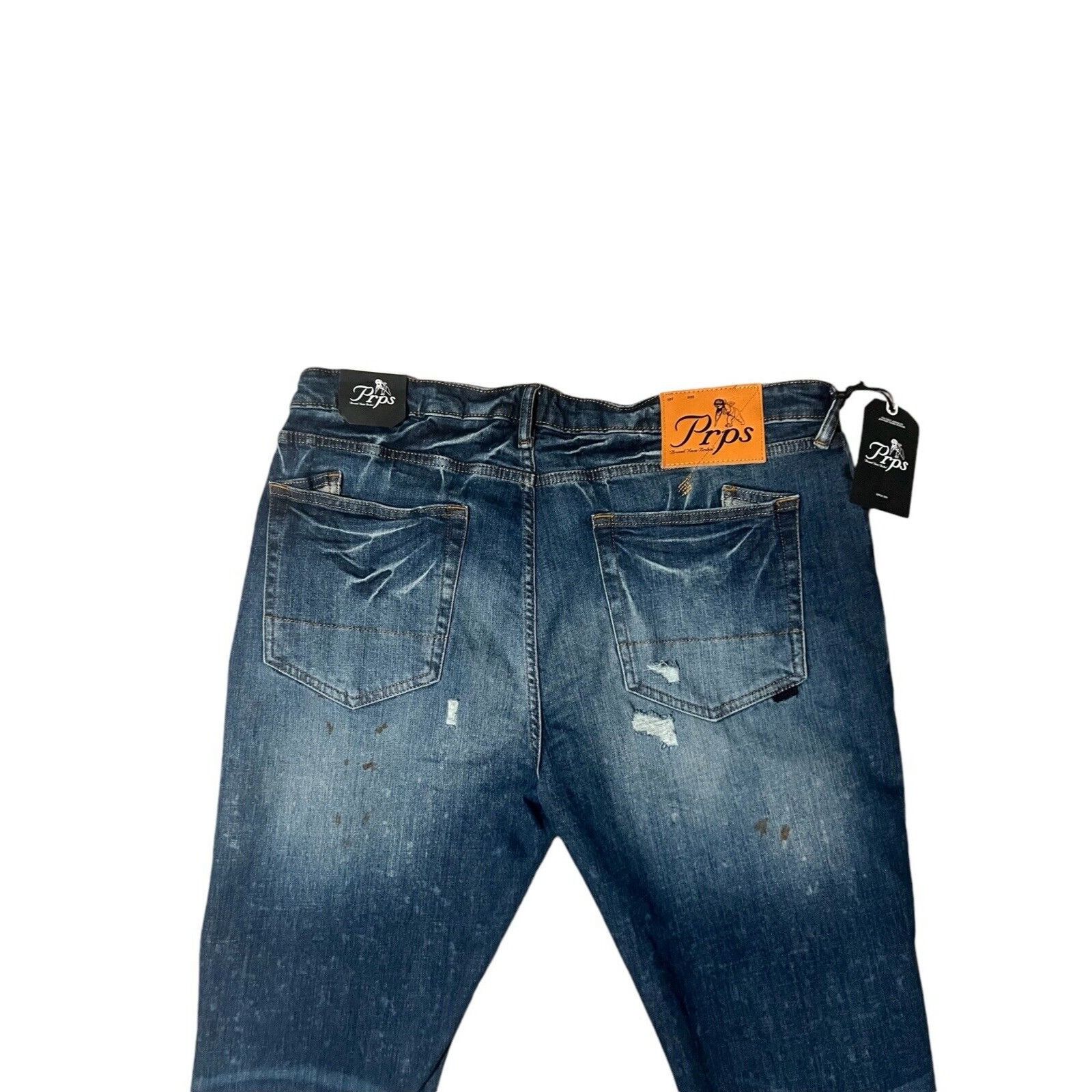 Prps PRPS Cayenne Super Skinny Mens Jeans Blue $228 Size 40/32 Size US 40 / EU 56 - 6 Thumbnail