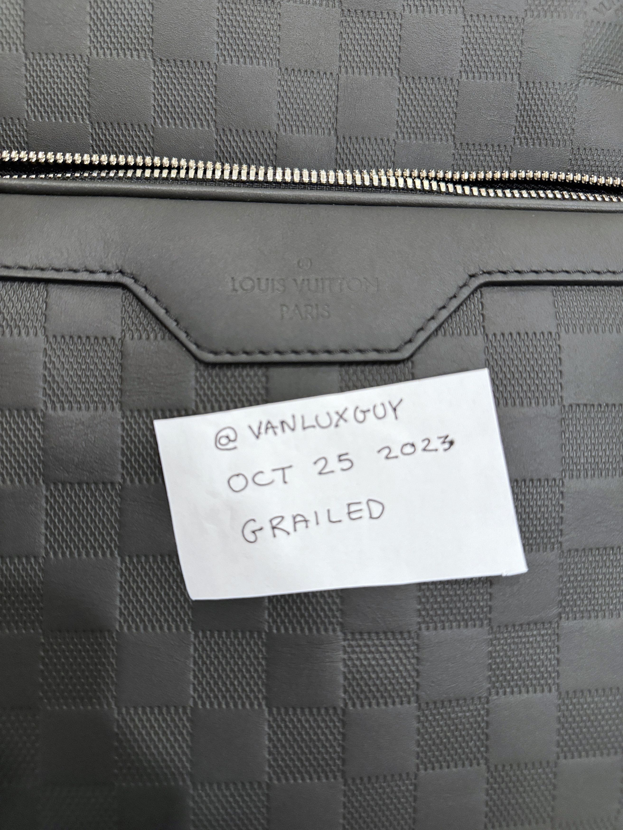 Louis Vuitton Louis Vuitton Damier Infini Campus Backpack *Authentic* Size ONE SIZE - 6 Thumbnail