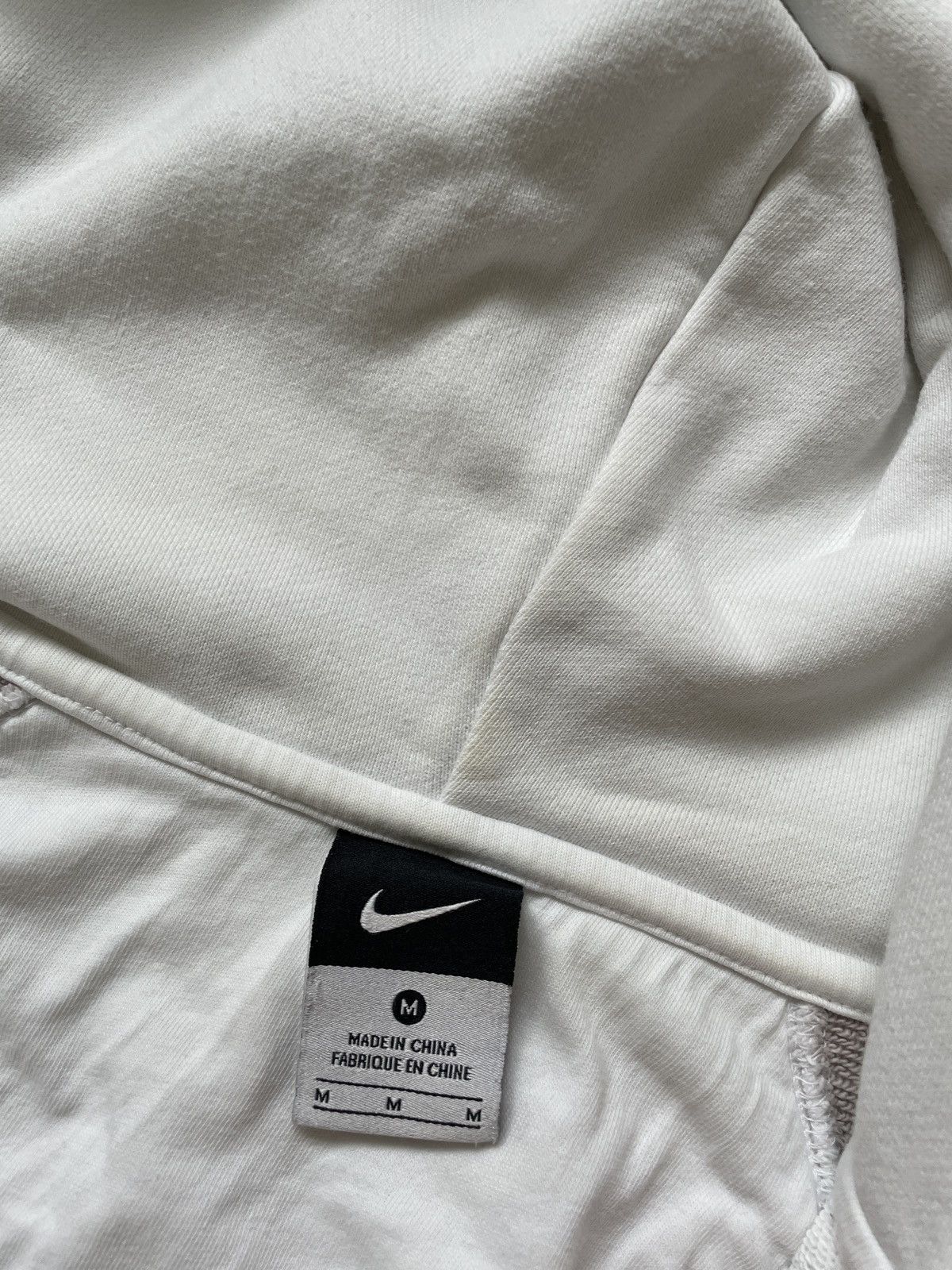 Nike × Vintage Vintage Nike Juventus White Zip Hoodie Size US M / EU 48-50 / 2 - 14 Thumbnail
