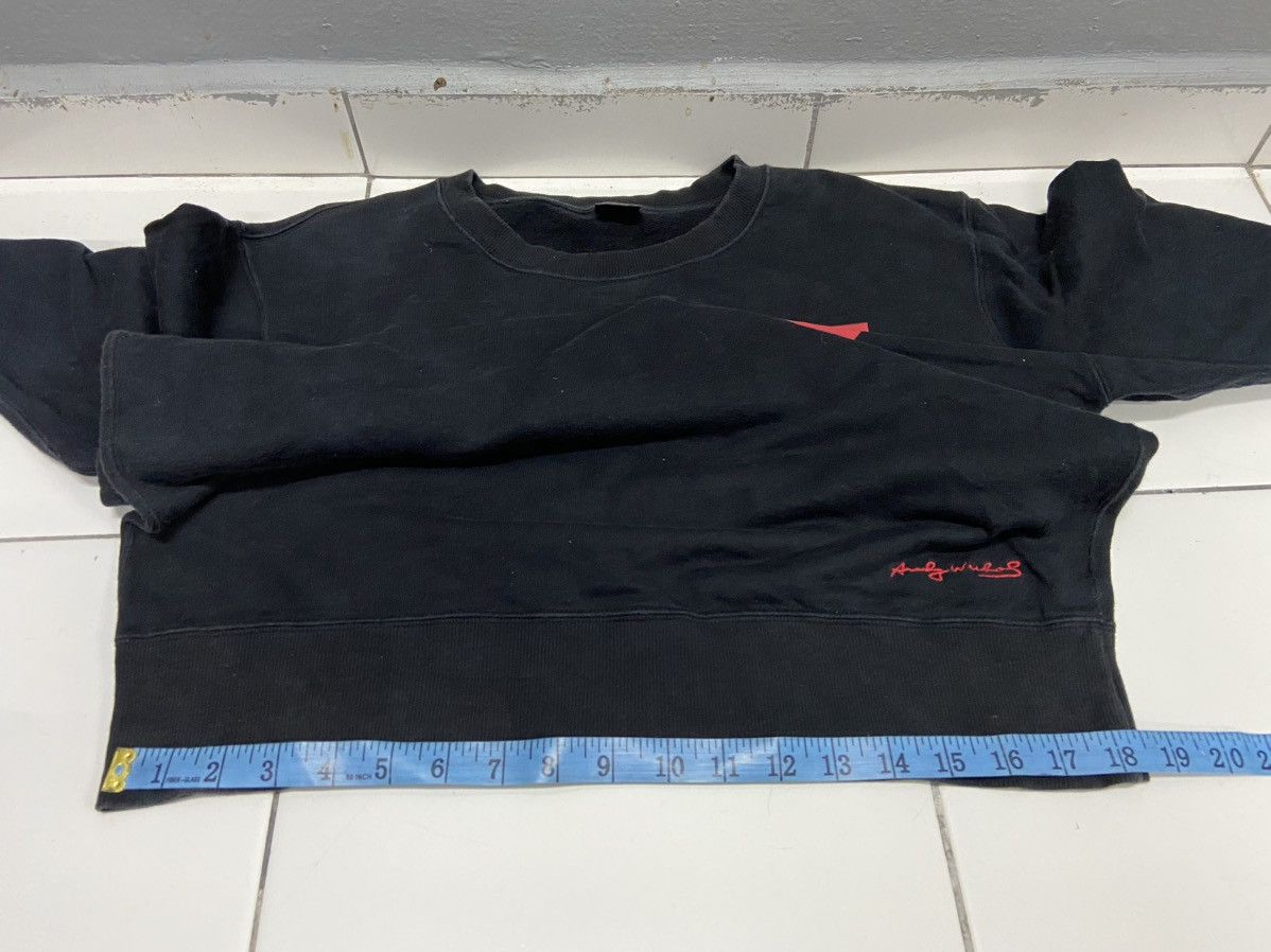 Andy Warhol × Uniqlo ANDY WARHOL I BELIEVE MEDIA IS ART SPRZNY SWEATSHIRT Size US L / EU 52-54 / 3 - 12 Thumbnail
