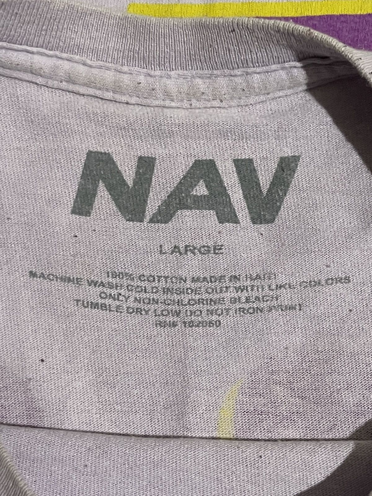 Vlone NAV x VLone Doves Tee Size US L / EU 52-54 / 3 - 7 Thumbnail