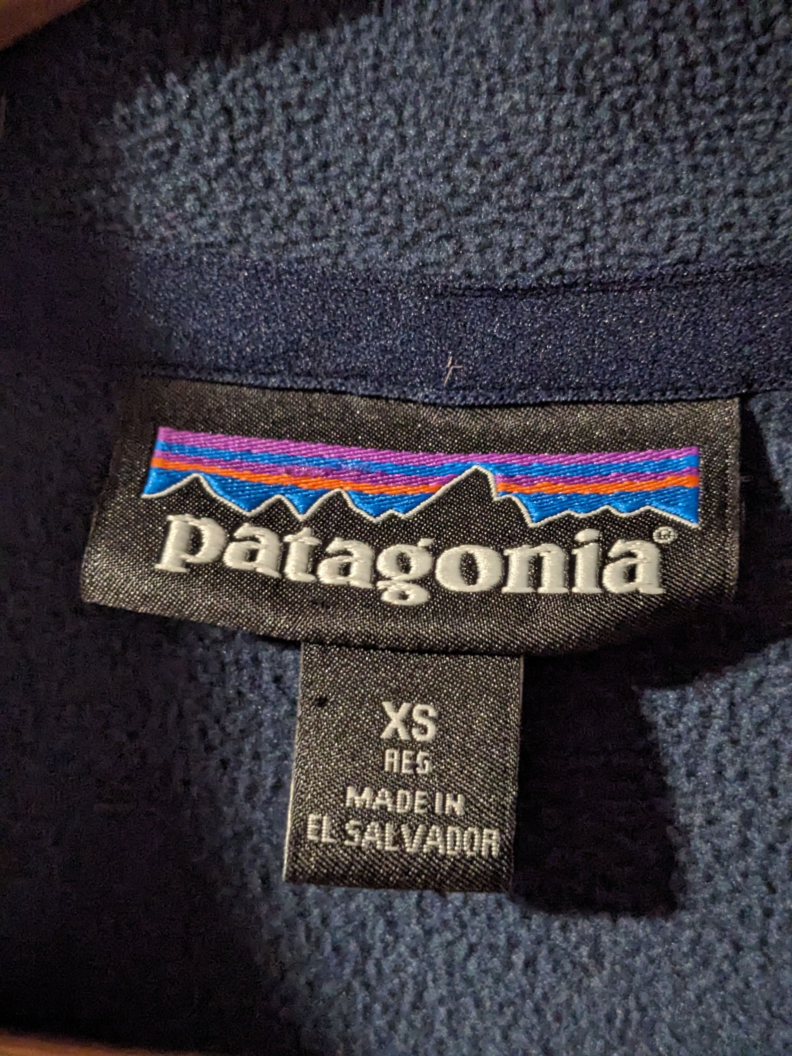 Designer × Patagonia Patagonia Blue X-Small Fleece Pullover Sweater Size XS / US 0-2 / IT 36-38 - 3 Thumbnail