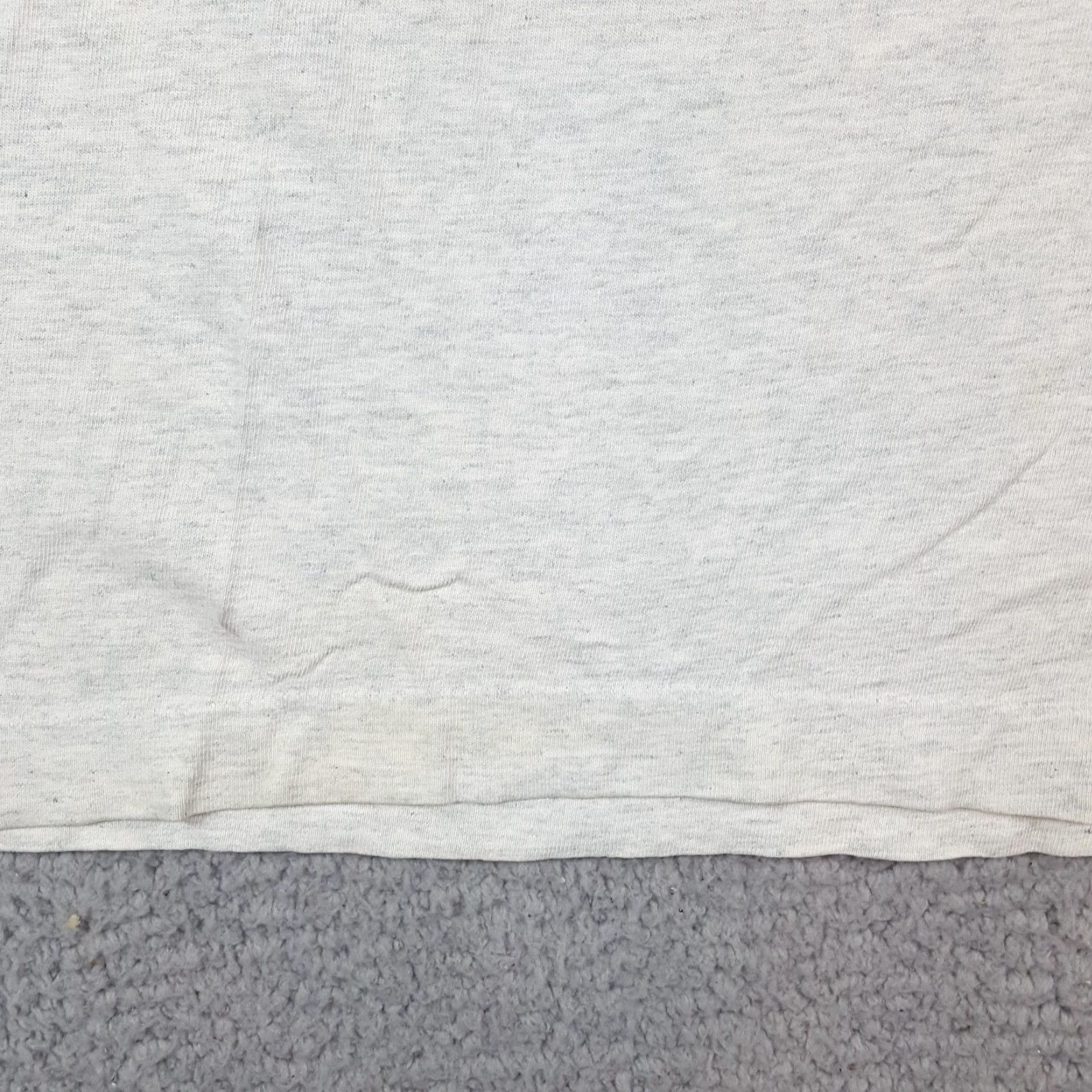 Fruit Of The Loom VINTAGE 90s TGI Fridays Faded Work T-Shirt Men's Size Large Gray Cotton Embroidered Logo Retro Workwear Size US L / EU 52-54 / 3 - 6 Thumbnail