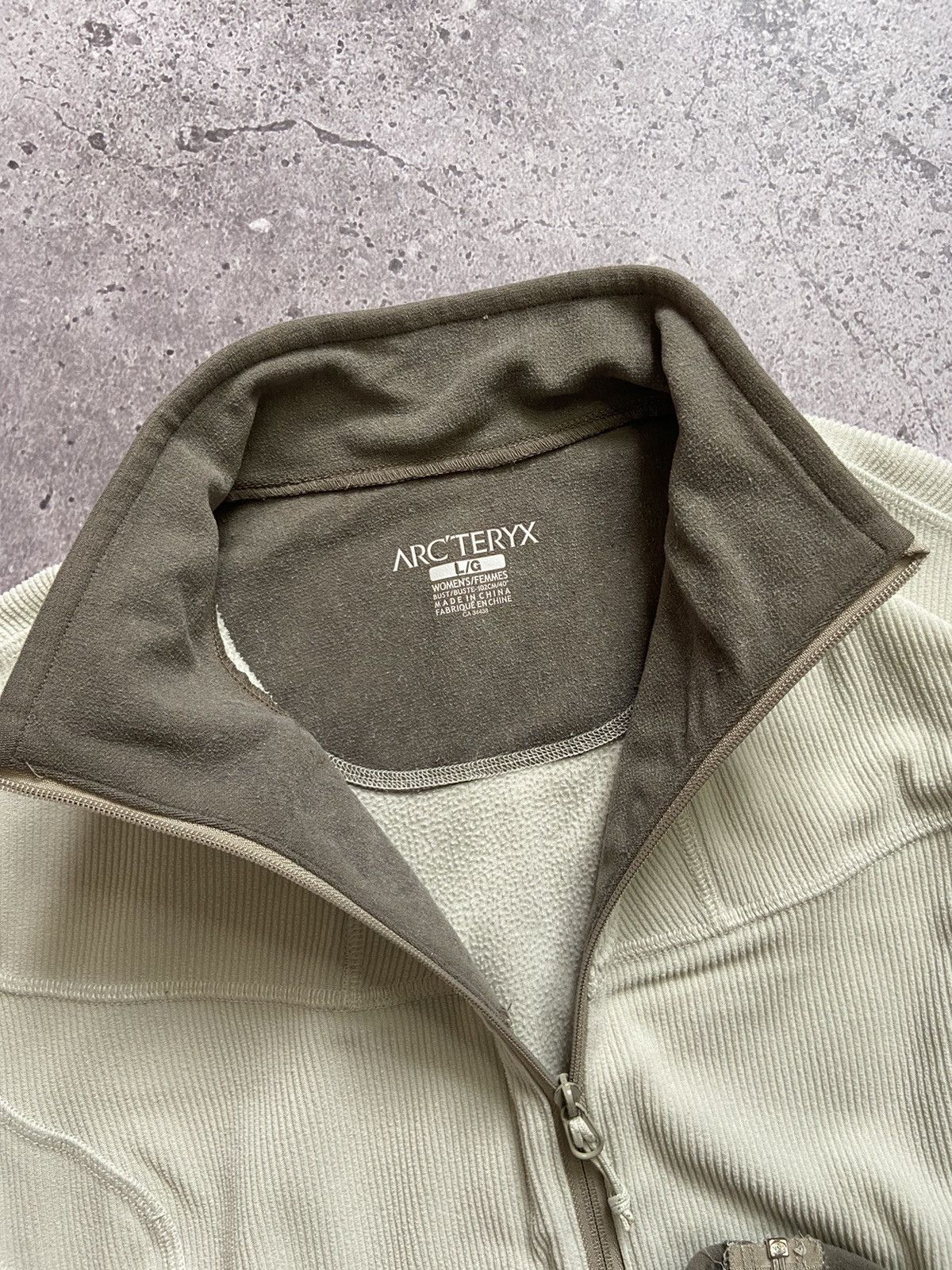 ARCTERYX Polartec Pocket Logo Fleece Jacket