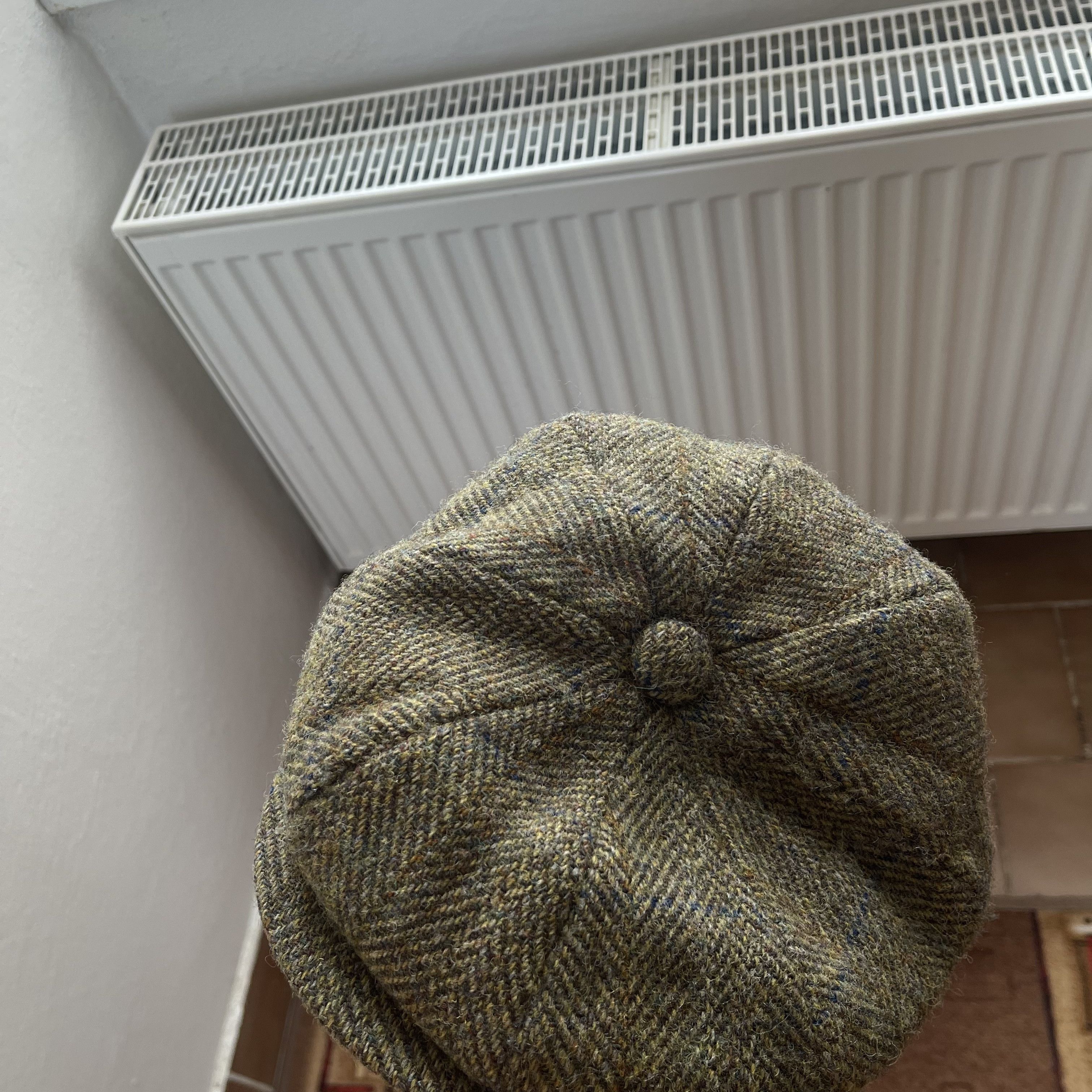 Harris Tweed × Vintage Vintage Y2K Harris Tweed Cap Streetwear Size L Size ONE SIZE - 3 Thumbnail