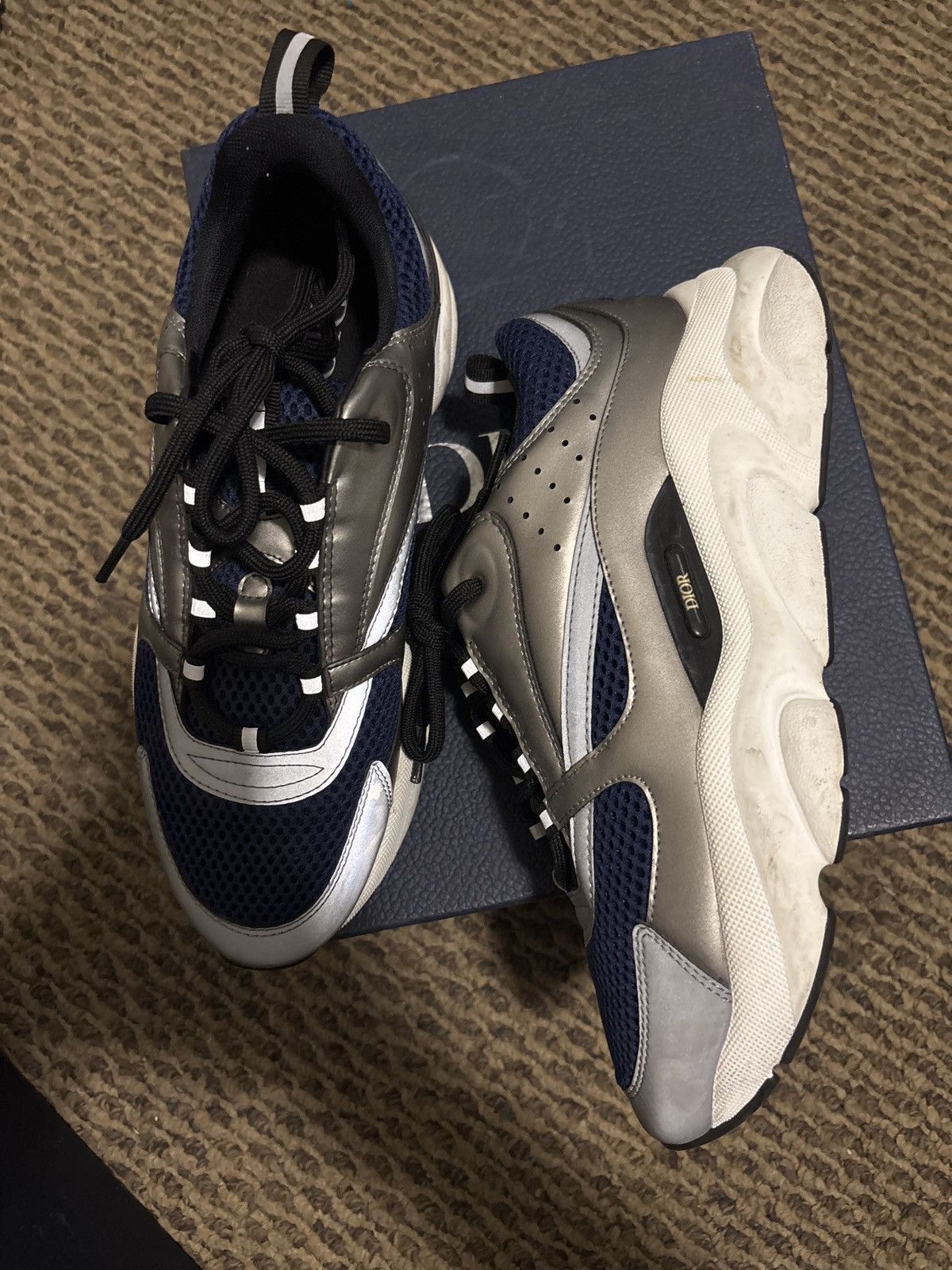 Dior B22 Calf Mesh Size US 9 / EU 42 - 2 Thumbnail