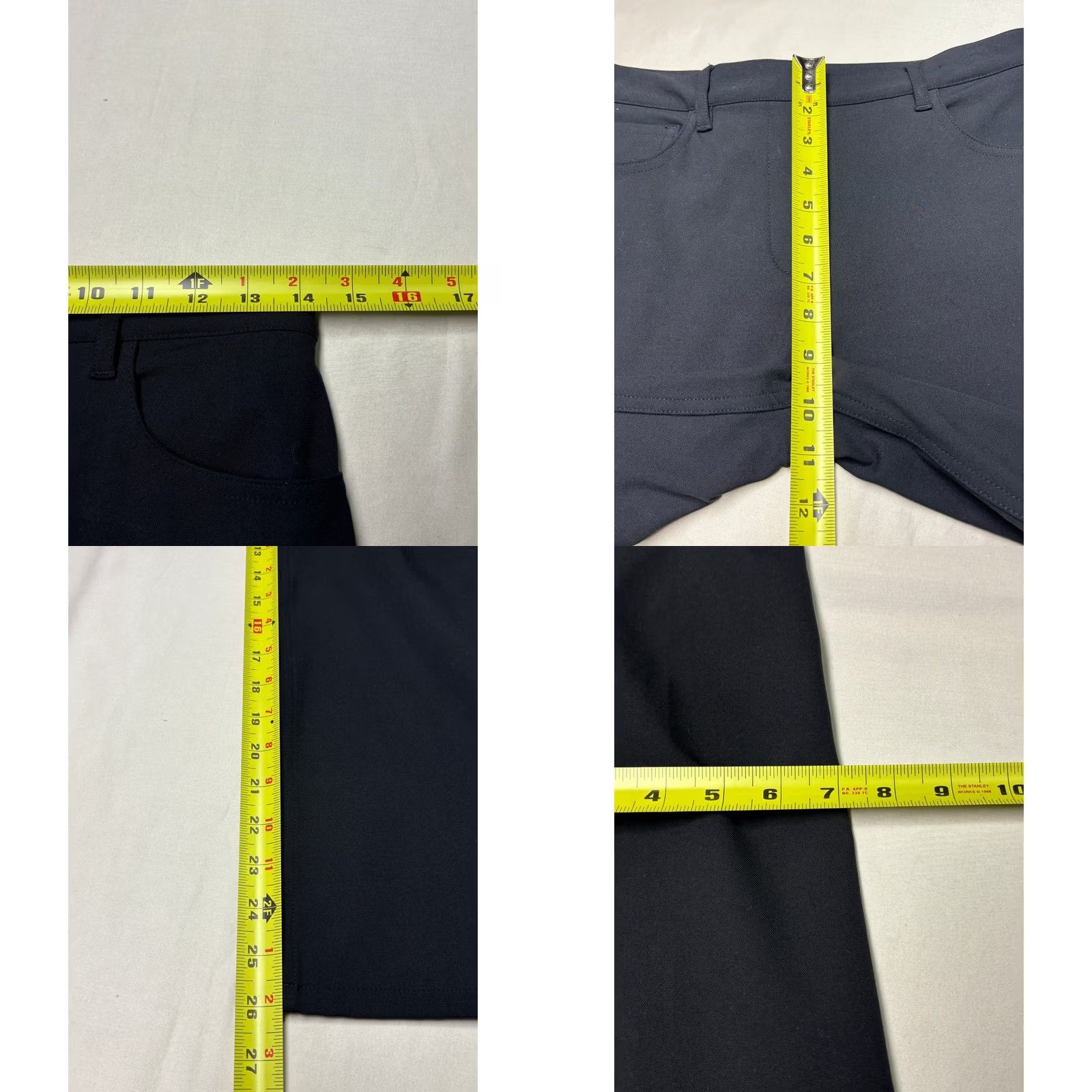 Theory Theory Womens Black Flare Leg 5 Pocket Trousers Pants Size 2 W28 L26 Size 26" / US 2 / IT 38 - 8 Thumbnail