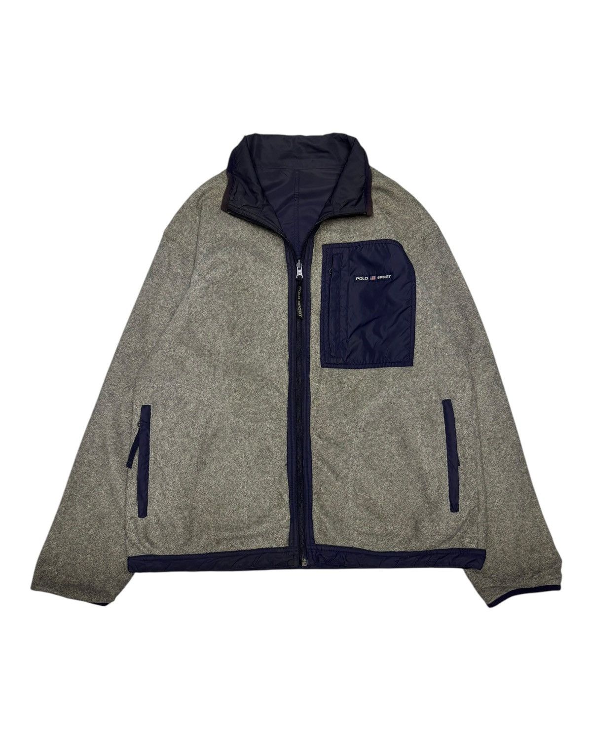 Polo Ralph Lauren 🔥POLO SPORT RALPH LAUREN HYBRID FLEECE NYLON REVERSIBLE Size US M / EU 48-50 / 2 - 1 Thumbnail