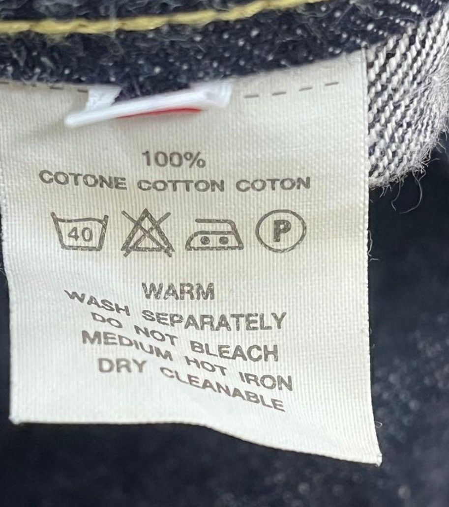 Kapital No War Blue Hands Indigo Dyed Denim Jeans Size US 28 / EU 44 - 8 Thumbnail