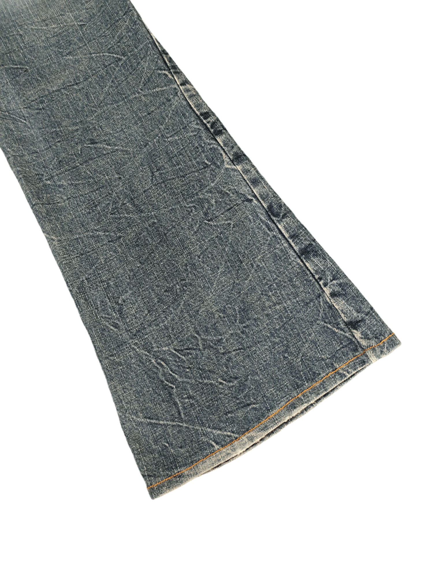 If Six Was Nine Flare Jeans Aft Japan Distress Faded Boot Cut Y2k Mudmax Size US 29 - 18 Thumbnail