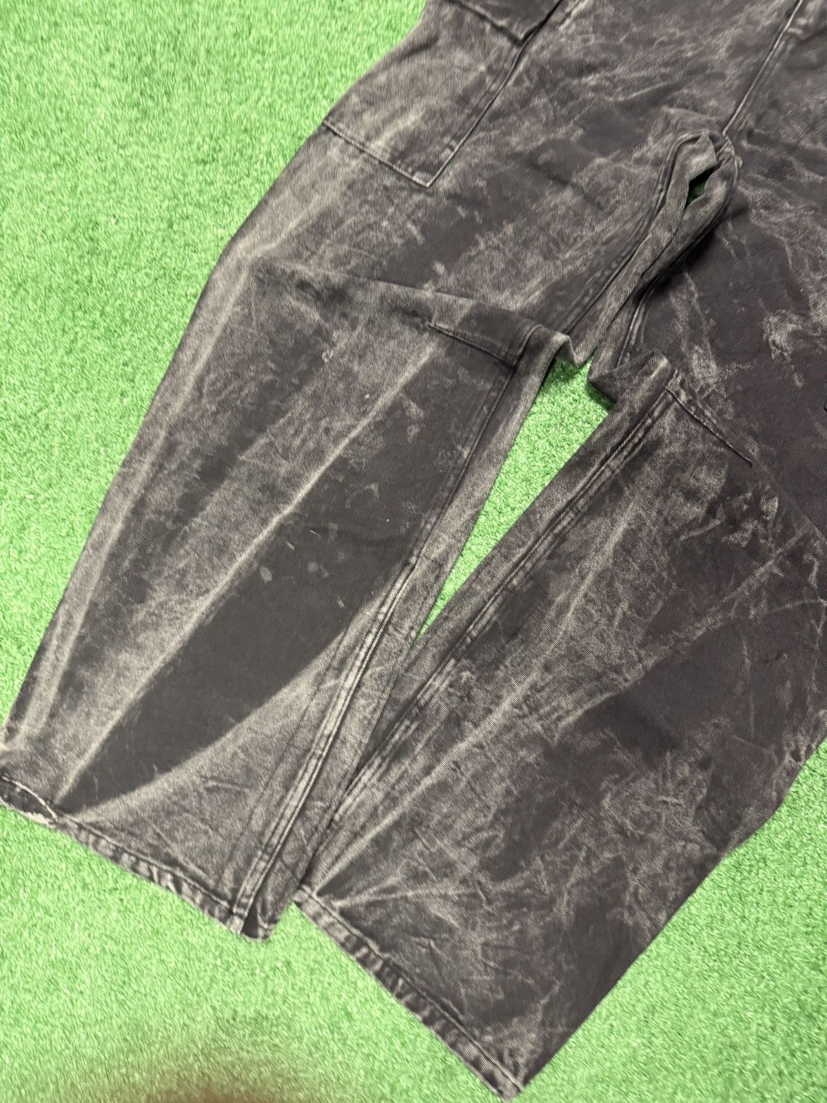 Vale Vale acid wash denim sz 34 Size US 34 / EU 50 - 3 Thumbnail