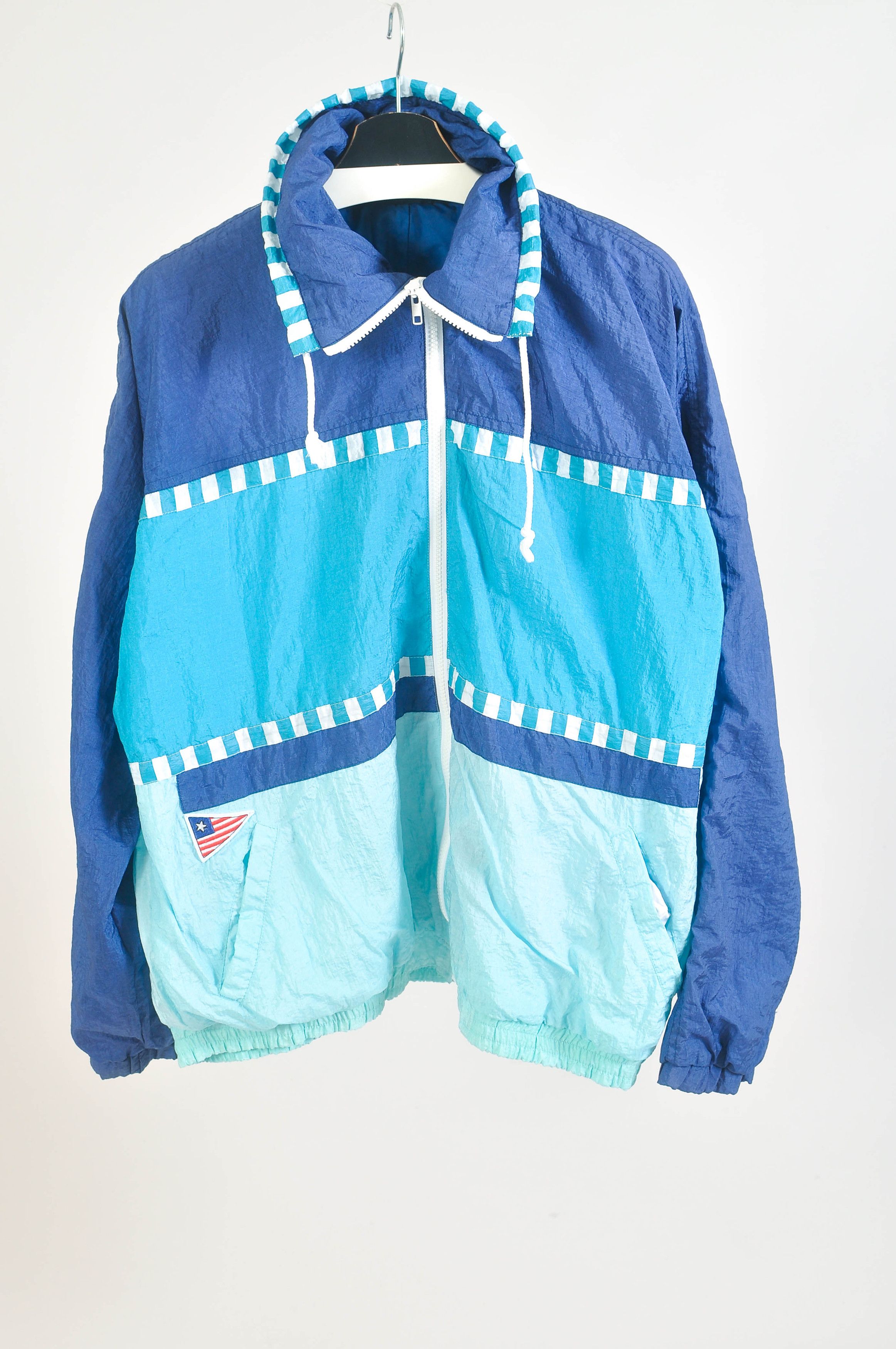 Vintage Vintage 90s shell jacket Size US L / EU 52-54 / 3 - 1 Thumbnail