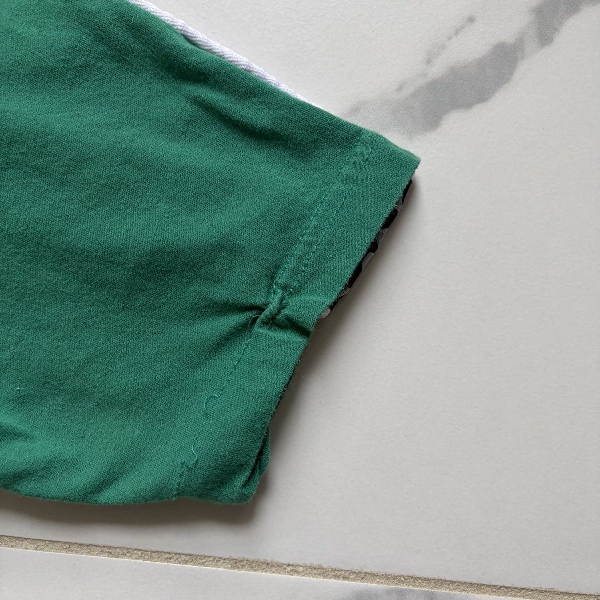Kappa Kappa 222 Banda Coen Slim T Shirt Tee Size M Green White Size US M / EU 48-50 / 2 - 5 Thumbnail