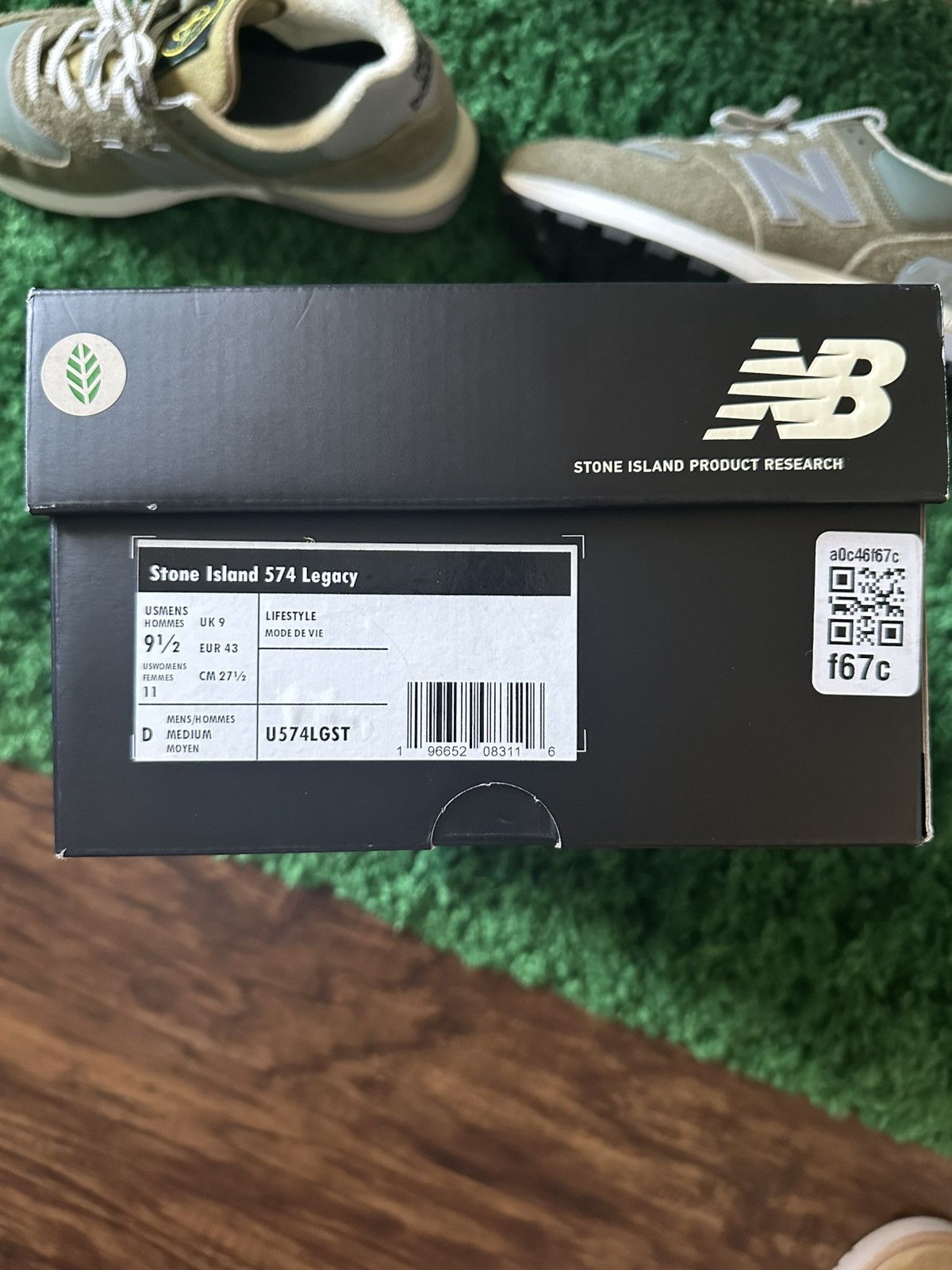 New Balance × Stone Island New Balance 574 Legacy x Stone Island Size US 9.5 / EU 42-43 - 5 Thumbnail