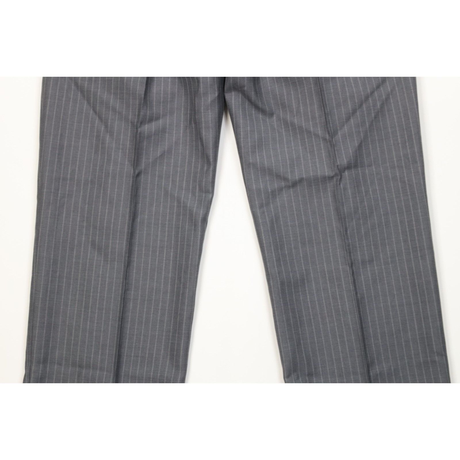 Jos. A. Bank Jos A Bank Signature 2 Piece Wool Silk Striped Suit Size 40R - 19 Thumbnail