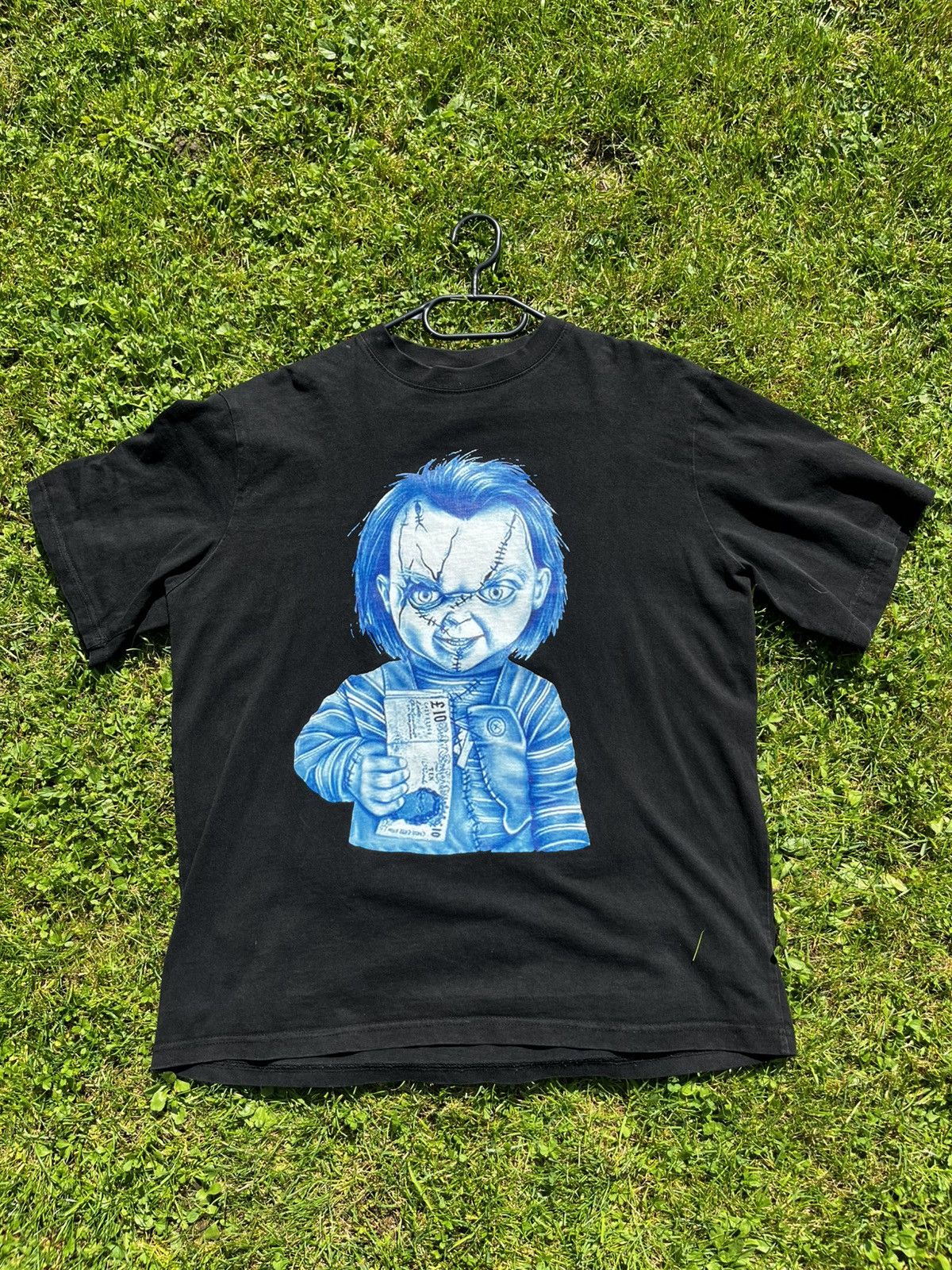 Corteiz Very Rare Corteiz Chucky Graphic Tshirt Uk streetwear y2k Size US XL / EU 56 / 4 - 1 Thumbnail