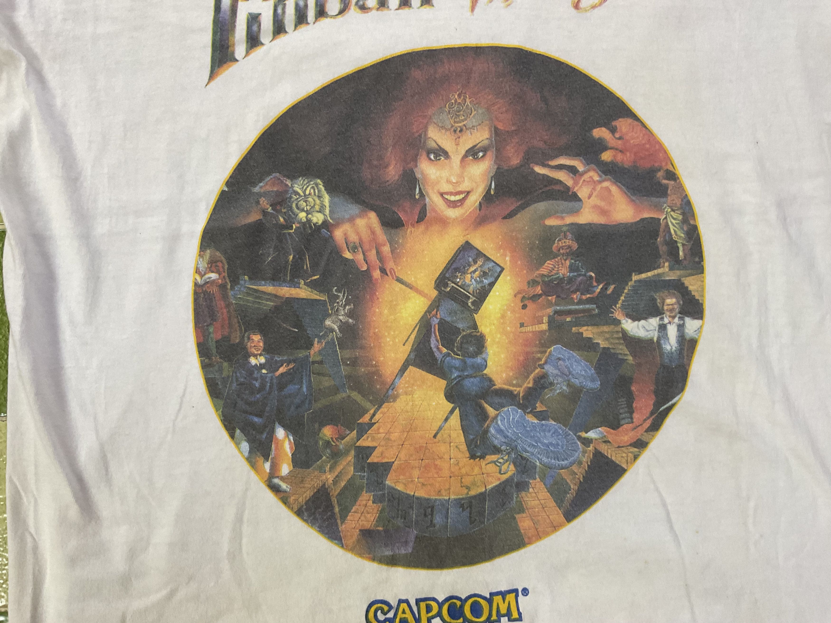 Nintendo Vintage 90s Capcom Pinball Magic T-Shirt Size Large Size US L / EU 52-54 / 3 - 2 Thumbnail
