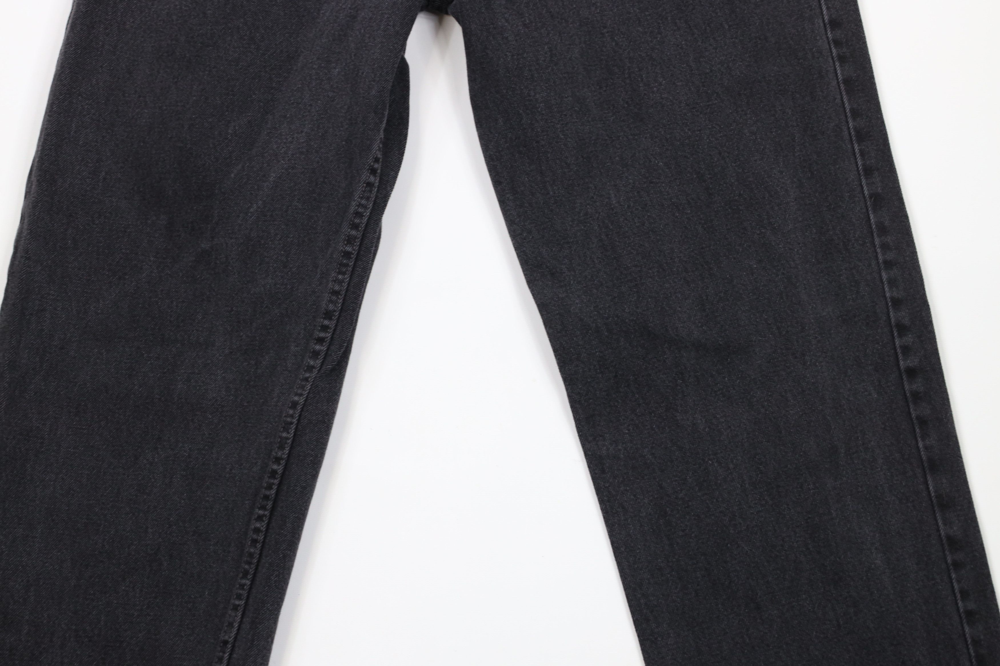 Levi's × Vintage Vintage Y2K Levis 550 Relaxed Fit Denim Jeans Black Cotton Size US 36 / EU 52 - 3 Thumbnail
