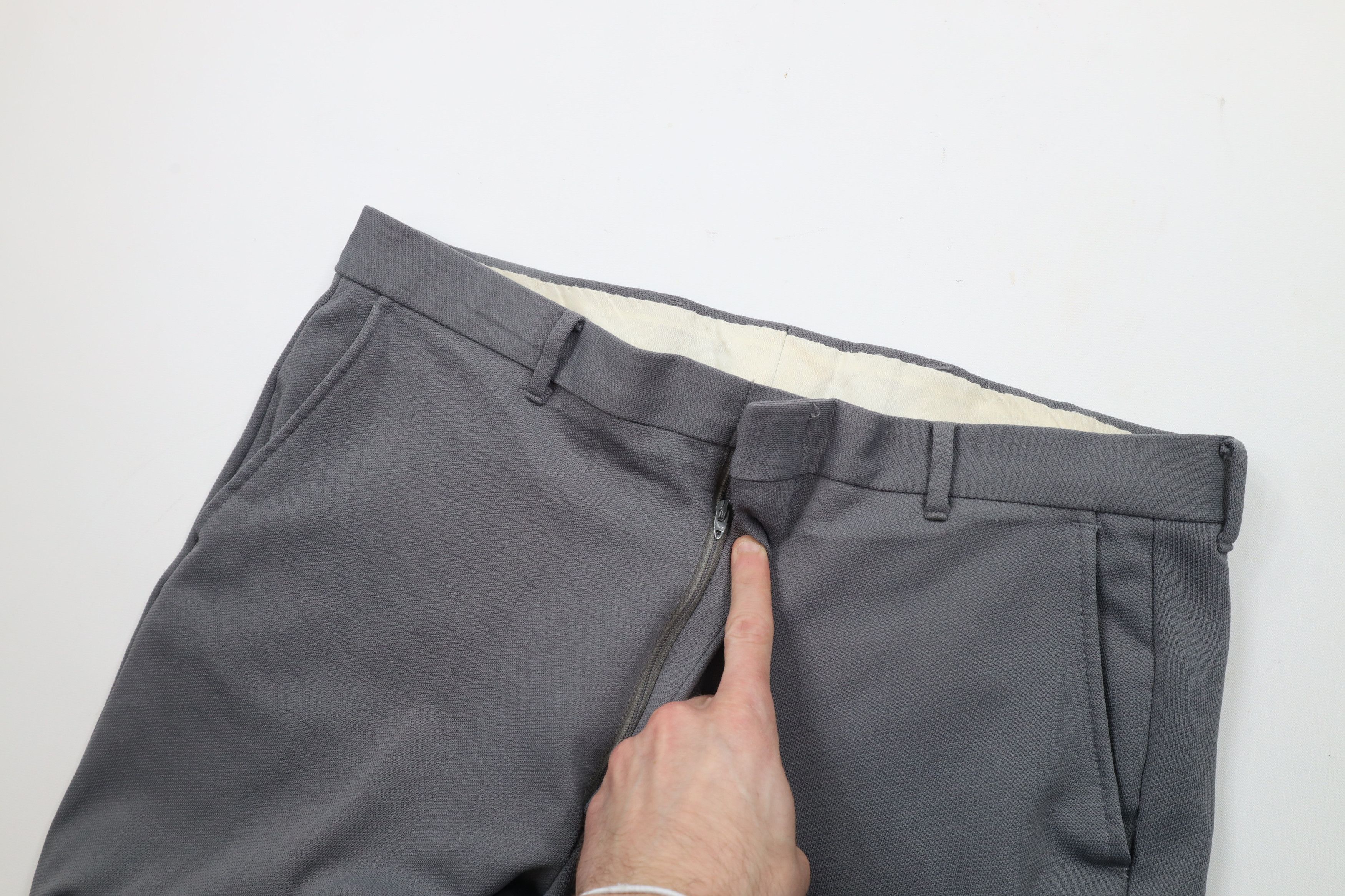 Vintage Vintage 70s Streetwear Chino Pants Trousers Gray USA Size US 36 / EU 52 - 6 Thumbnail