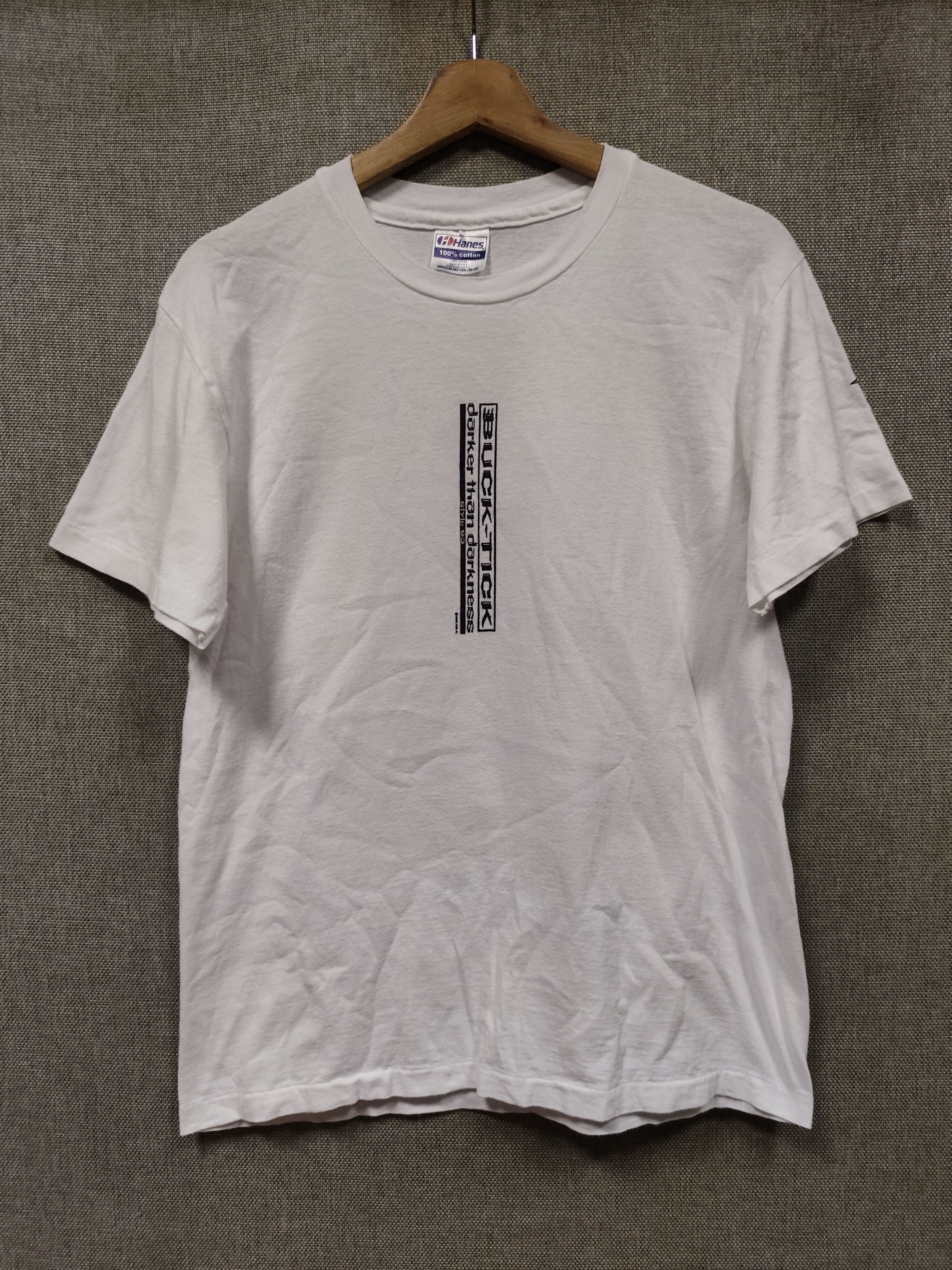 Band Tees Vintage 1993 Japanese band Buck-Tick Darker Than Darkness Size US M / EU 48-50 / 2 - 2 Thumbnail