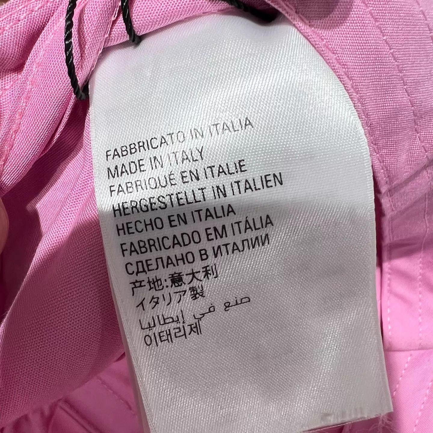 Balenciaga Balenciaga Man Utd Embroidered Pink Baseball Cap NWT Size ONE SIZE - 6 Thumbnail