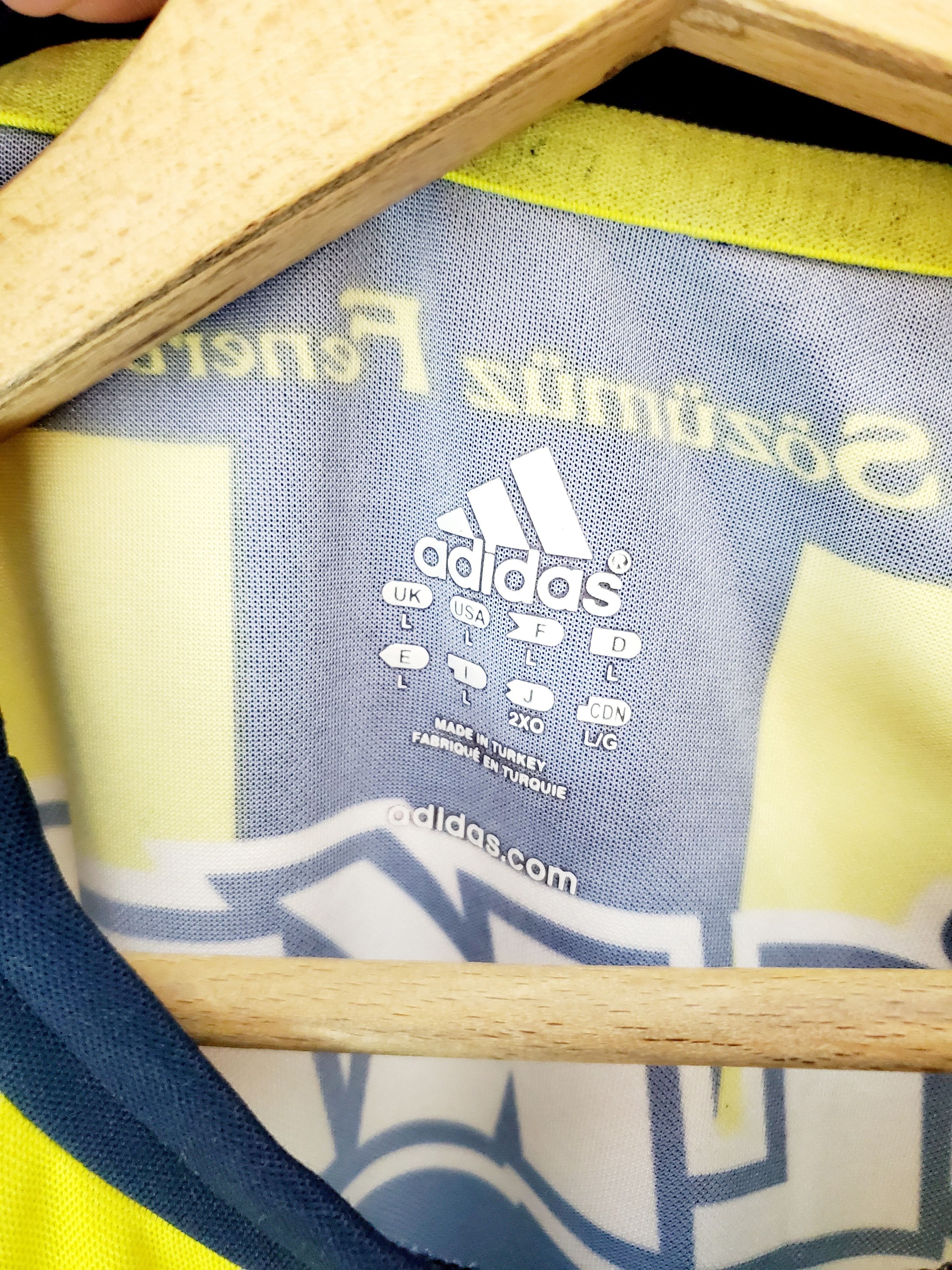 Adidas Fenerbahce SK 2012-13 Home Football Jersey Size L Size US L / EU 52-54 / 3 - 3 Thumbnail