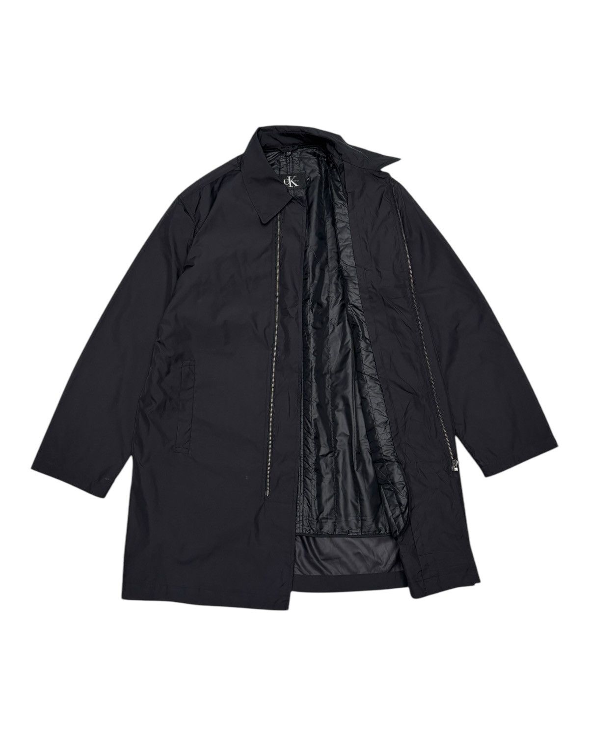 Calvin Klein × Yohji Yamamoto RARE🔥YOHJI YS FOR MEN OVERCOAT INSPIRE DESIGN BY C.KLEIN Size US M / EU 48-50 / 2 - 2 Thumbnail