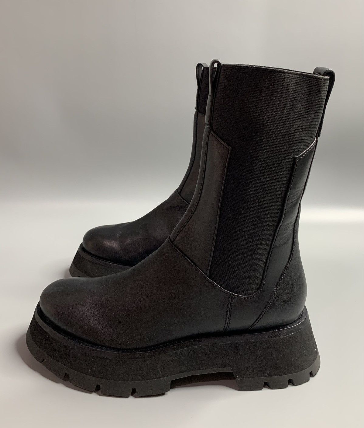 3.1 Phillip Lim 3.1 Phillip Lim Kate Slug Sole Combat Boots Size US 8 / IT 38 - 5 Thumbnail