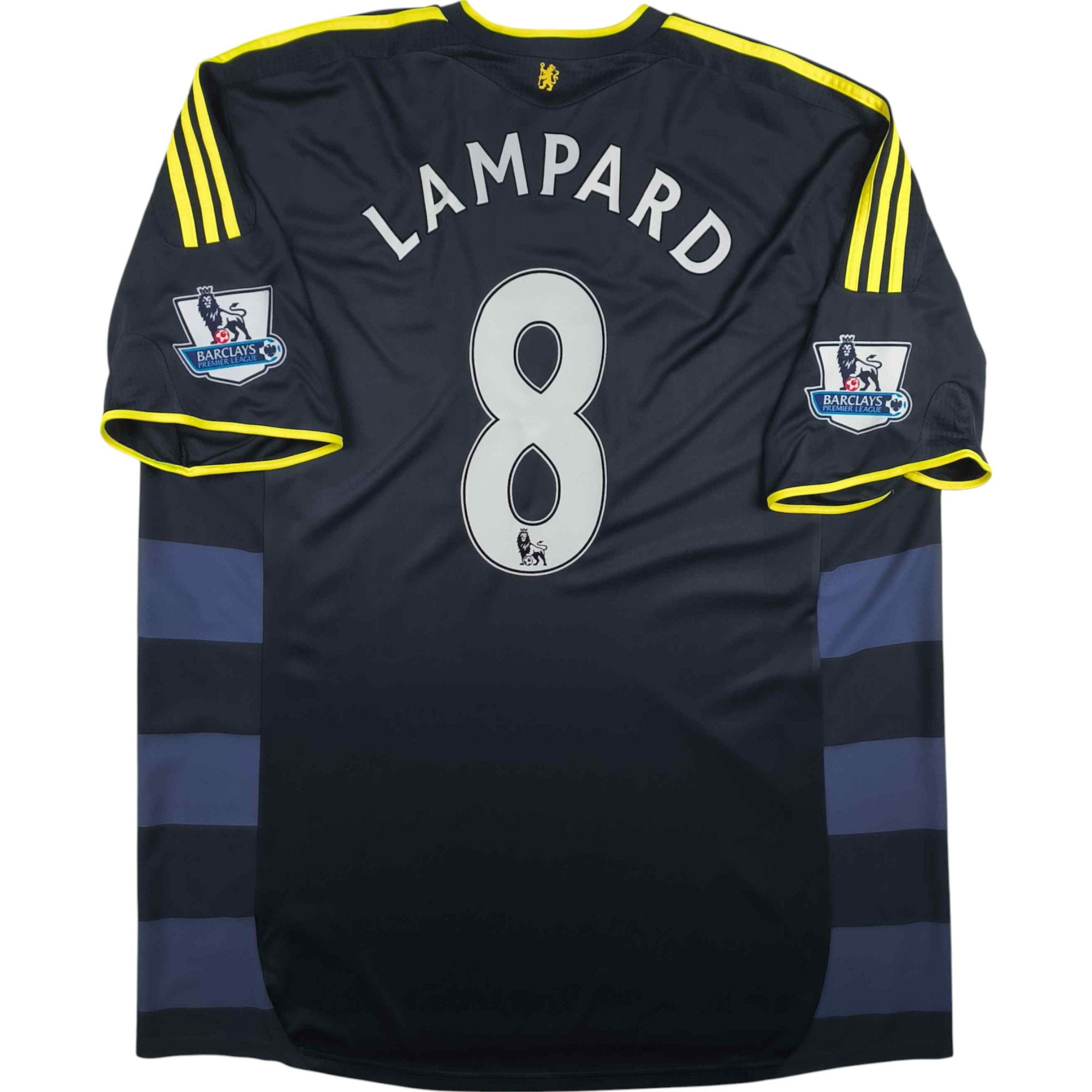 Chelsea 2009-10 Adidas away Lampard football jersey size 3XL