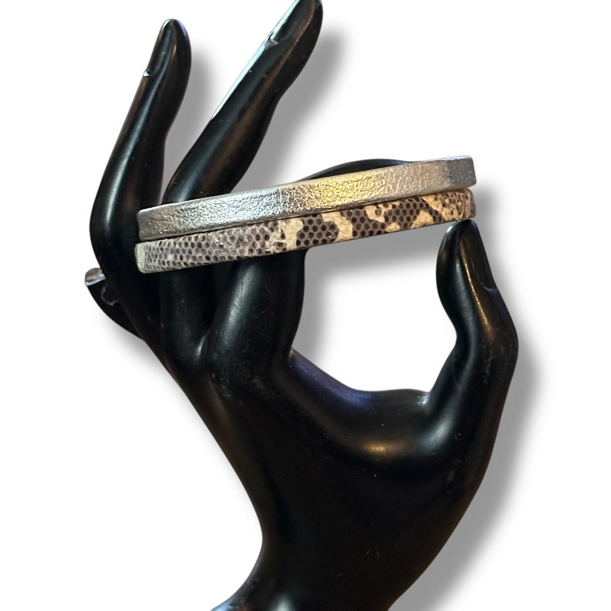 Other Snakeskin print bangle bracelets Size ONE SIZE - 2 Thumbnail