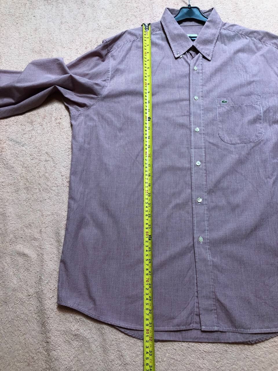 Lacoste Vintage print shirt logo Lacoste crazy Y2K streetwear Size US L / EU 52-54 / 3 - 11 Thumbnail