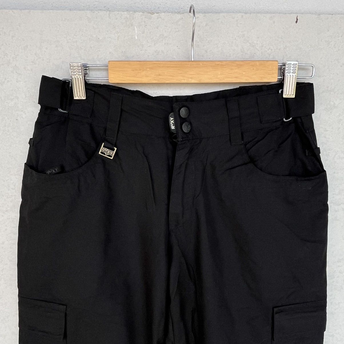 Other Vintage Roxy Black Snow Pants With Size S W15 L31 Size US 26 / EU 42 - 4 Thumbnail