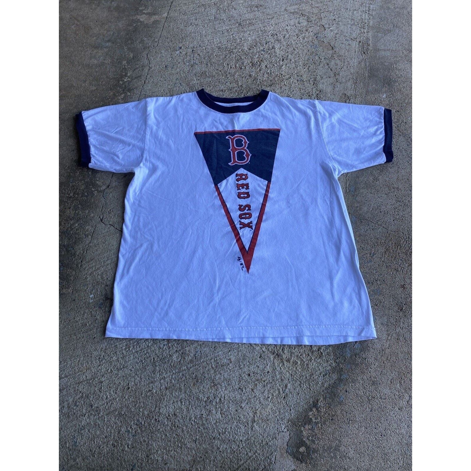 Majestic Vintage Y2K Boston Red Sox 2007 Majestic White Shirt Ringe Size US L / EU 52-54 / 3 - 1 Thumbnail