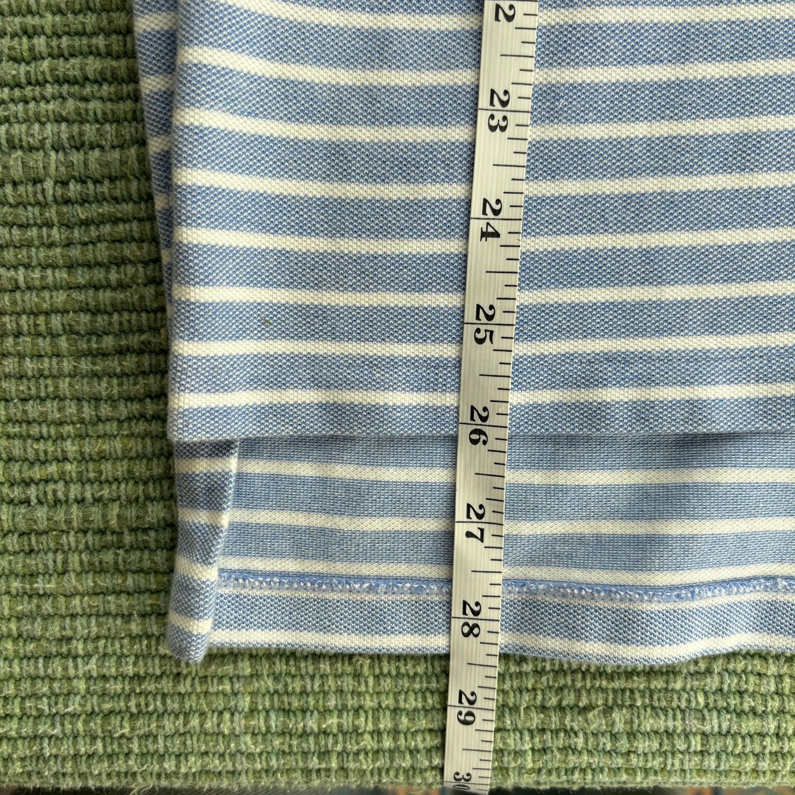 Polo Ralph Lauren Polo Ralph Lauren blue striped men's polo shirt size M Size US M / EU 48-50 / 2 - 8 Thumbnail