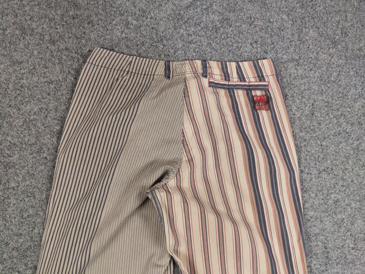 W&LT Vintage W&LT Walter Van Beirendonck Puk Puk Striped Pants Size US 34 / EU 50 - 11 Thumbnail