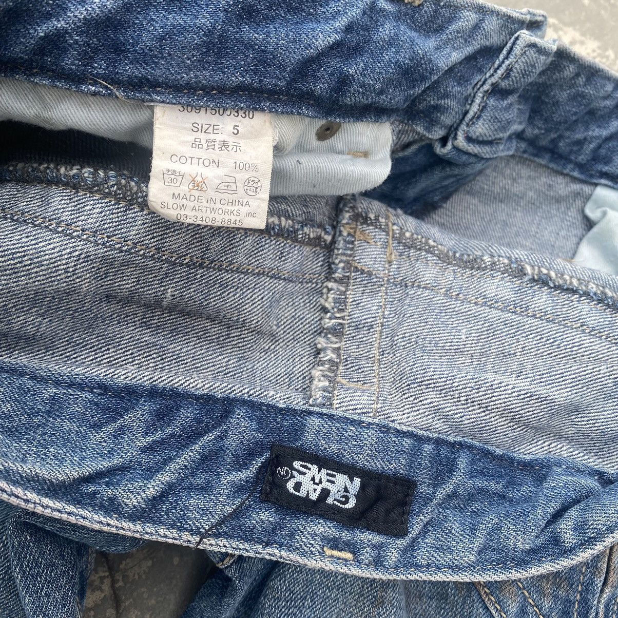 Japanese Brand ☠️GLAD NEWS☠️ Distressed Flare Size US 34 / EU 50 - 11 Thumbnail