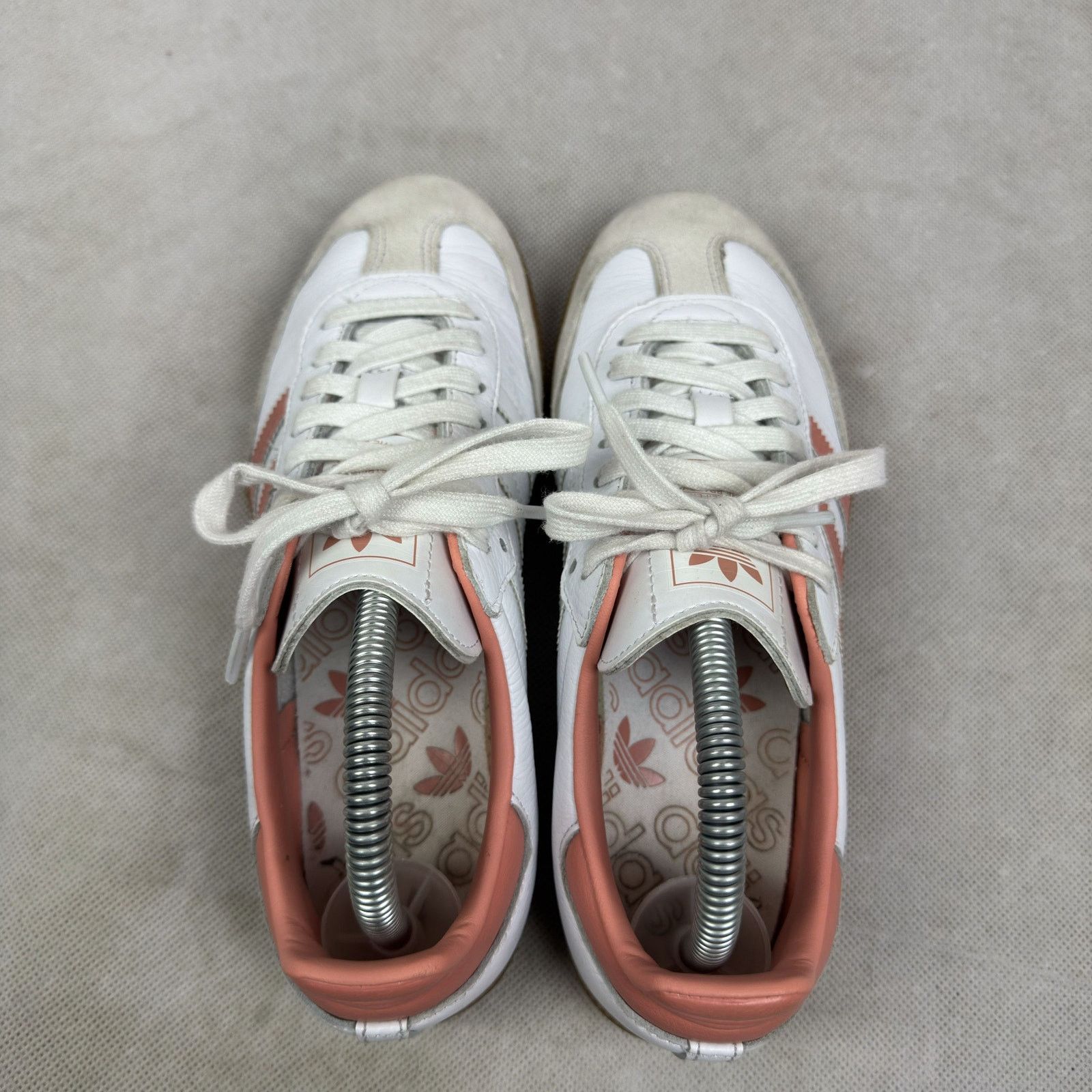 Adidas Adidas Samba IG5932 Women's White Beige Sneakers Shoes 7 Size US 7 / IT 37 - 3 Thumbnail