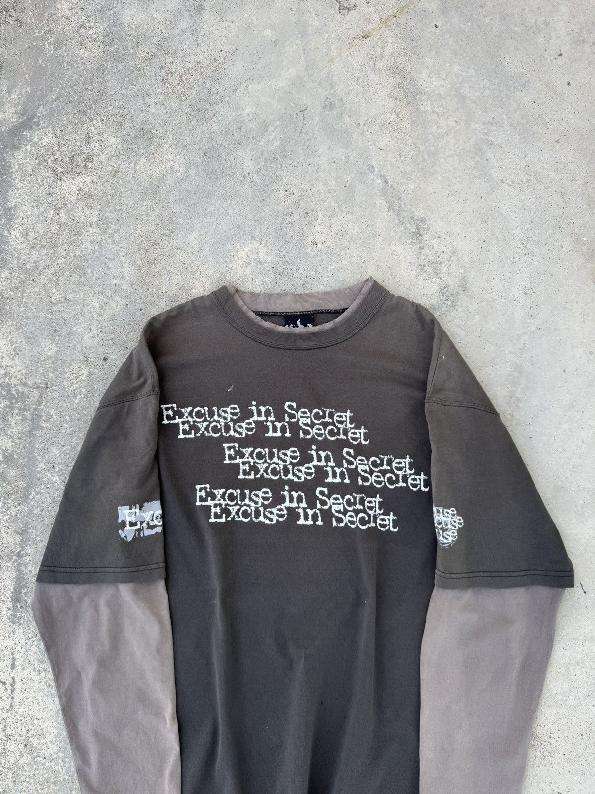 JNCO Distressed 2000s Excuses Jnco Styled Double Layer Tees Size US XL / EU 56 / 4 - 2 Thumbnail
