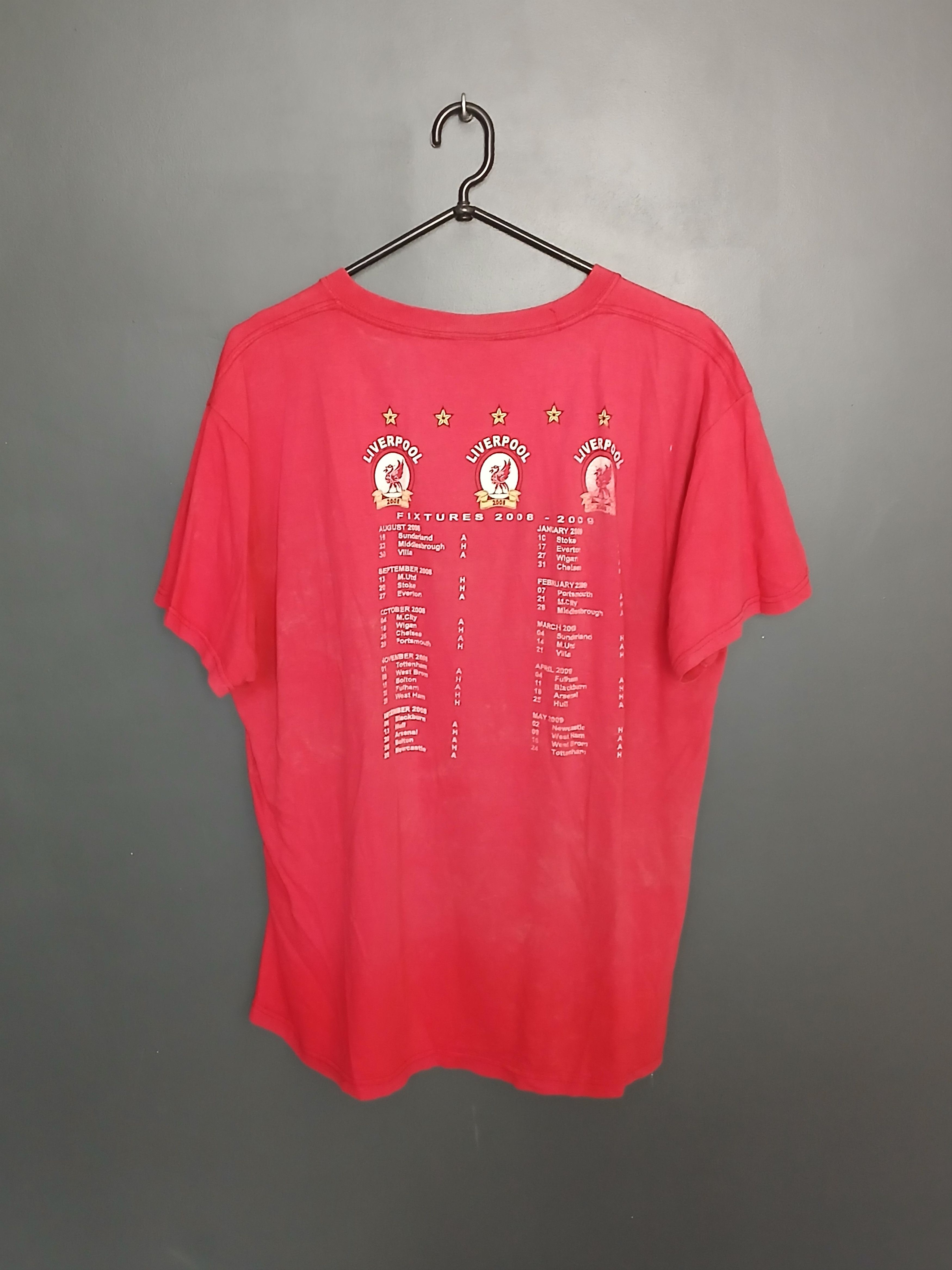 Vintage Liverpool 08/09 Football T-Shirt Size US L / EU 52-54 / 3 - 2 Thumbnail