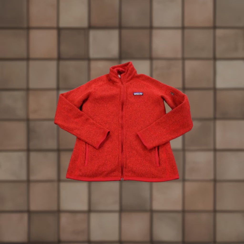 Patagonia Patagonia Jacket Womens XS Red Windbreaker Regular Zip Full Zip Fleece Lining Polyester Outdoor Outdoor 90s? Size XS / US 0-2 / IT 36-38 - 1 Thumbnail