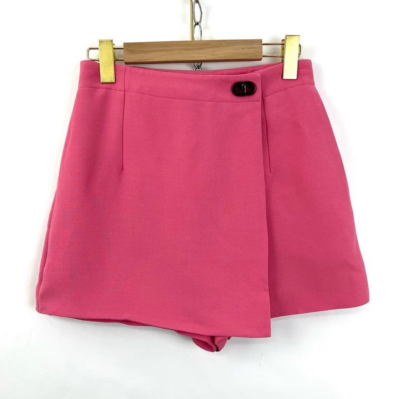 Dior Dior Pink classic CD button skirt pants 2505-Nextarrow Size 24" / US 00 / IT 34 - 2 Thumbnail