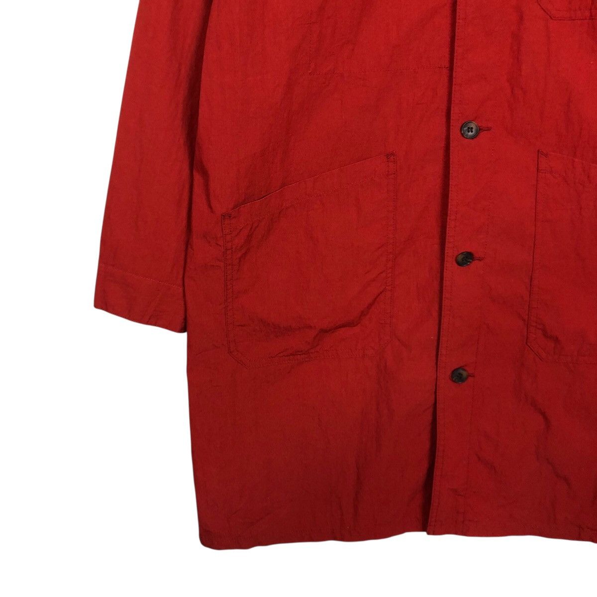 Japanese Brand 📌Rich Red Vintage Long Jacket Chore Detroit FOB Factory Size US L / EU 52-54 / 3 - 6 Thumbnail
