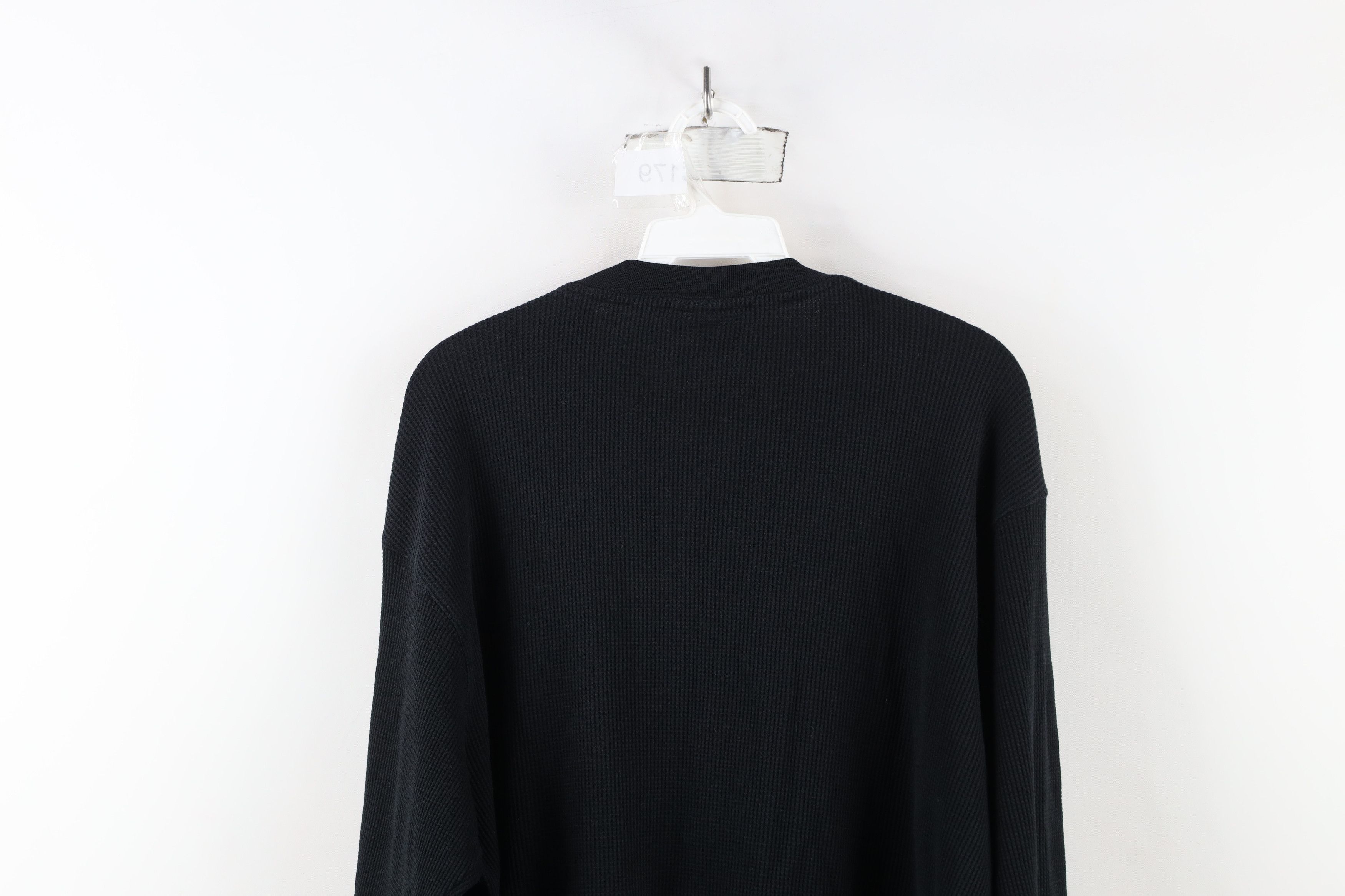 Southpole × Vintage Vintage 90s Y2K Southpole Waffle Knit Long Sleeve T-Shirt Size US XL / EU 56 / 4 - 11 Thumbnail
