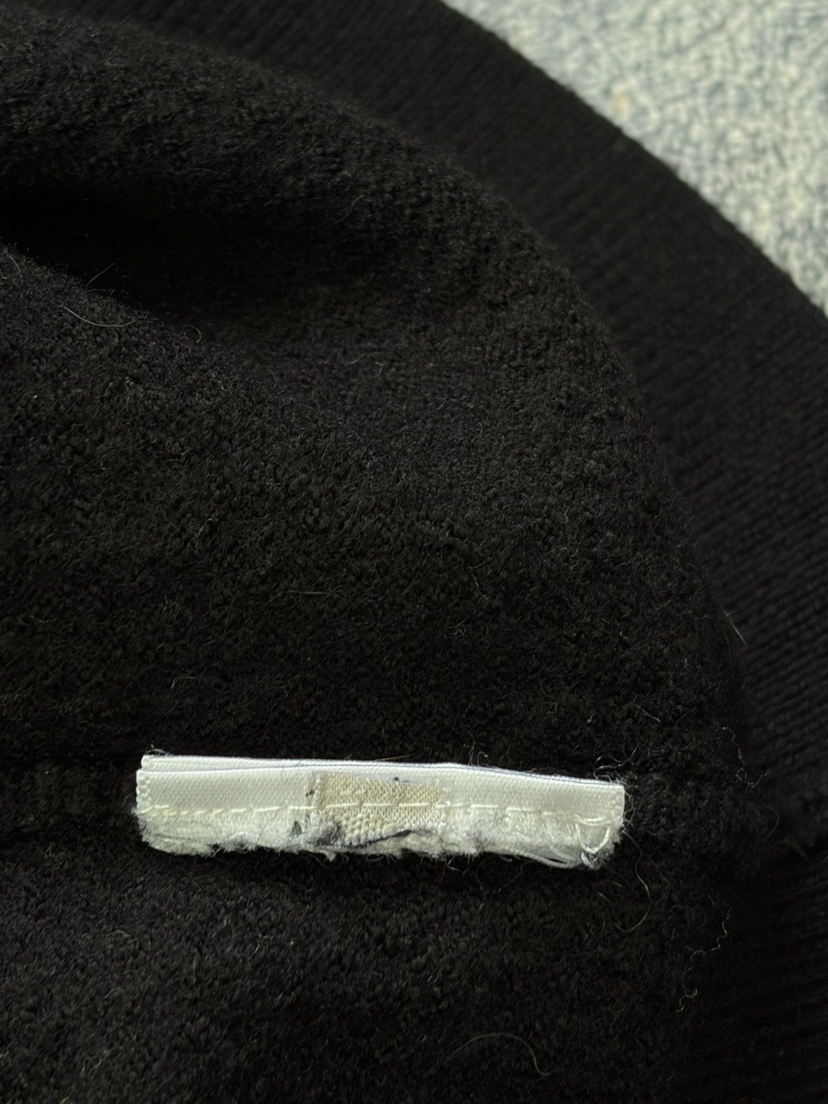 Acne Studios Acne Studios Archive Black Shawl Collar Ribbed Cardigan Size M / US 6-8 / IT 42-44 - 6 Thumbnail